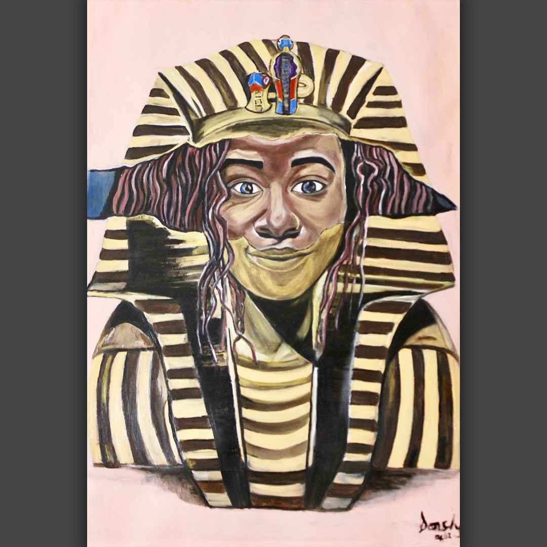 Art of Creation, Oil and Acrylic on glossy paper (WxH) (22" x 34") 