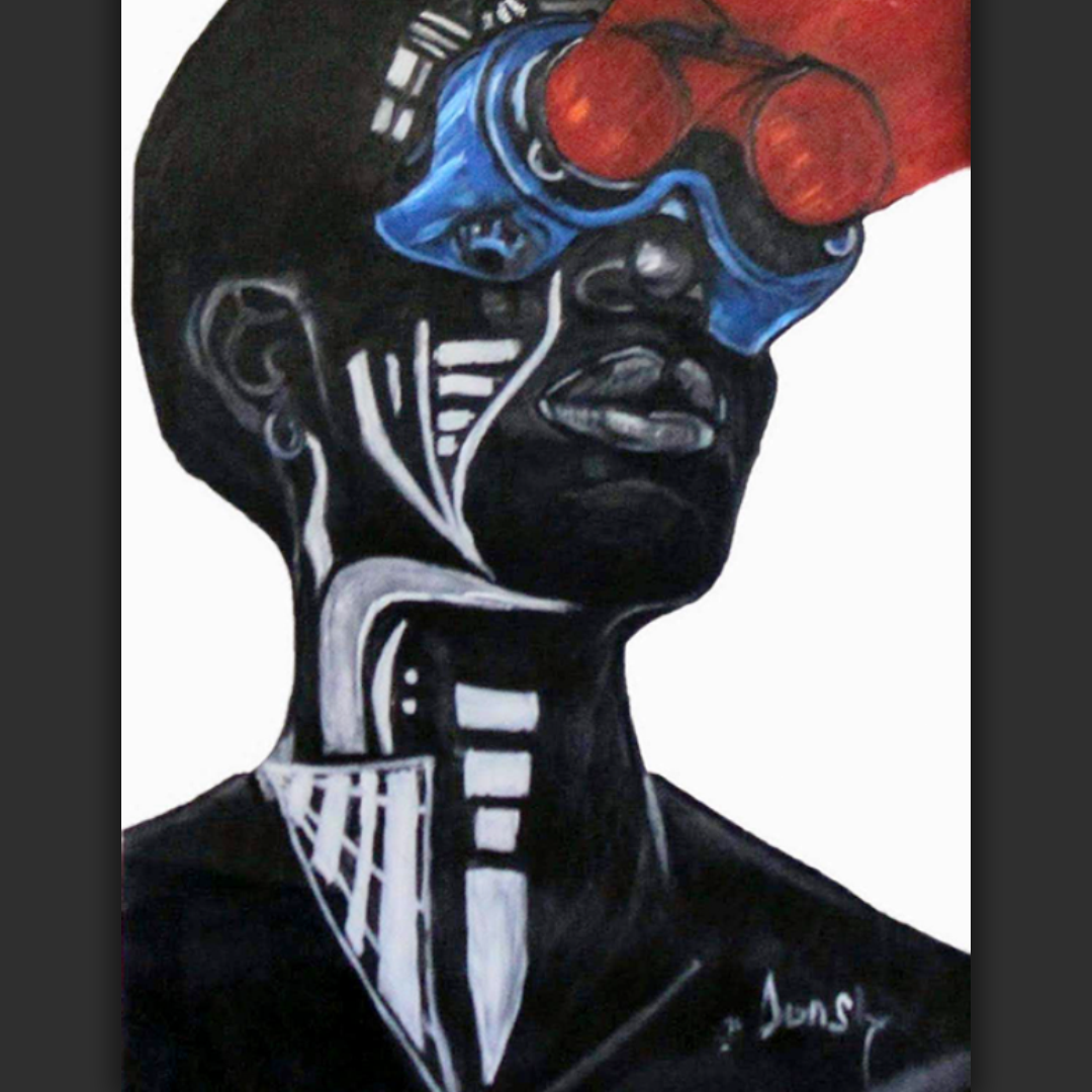 The Art of Creation, Oil and Acrylic on glossy paper