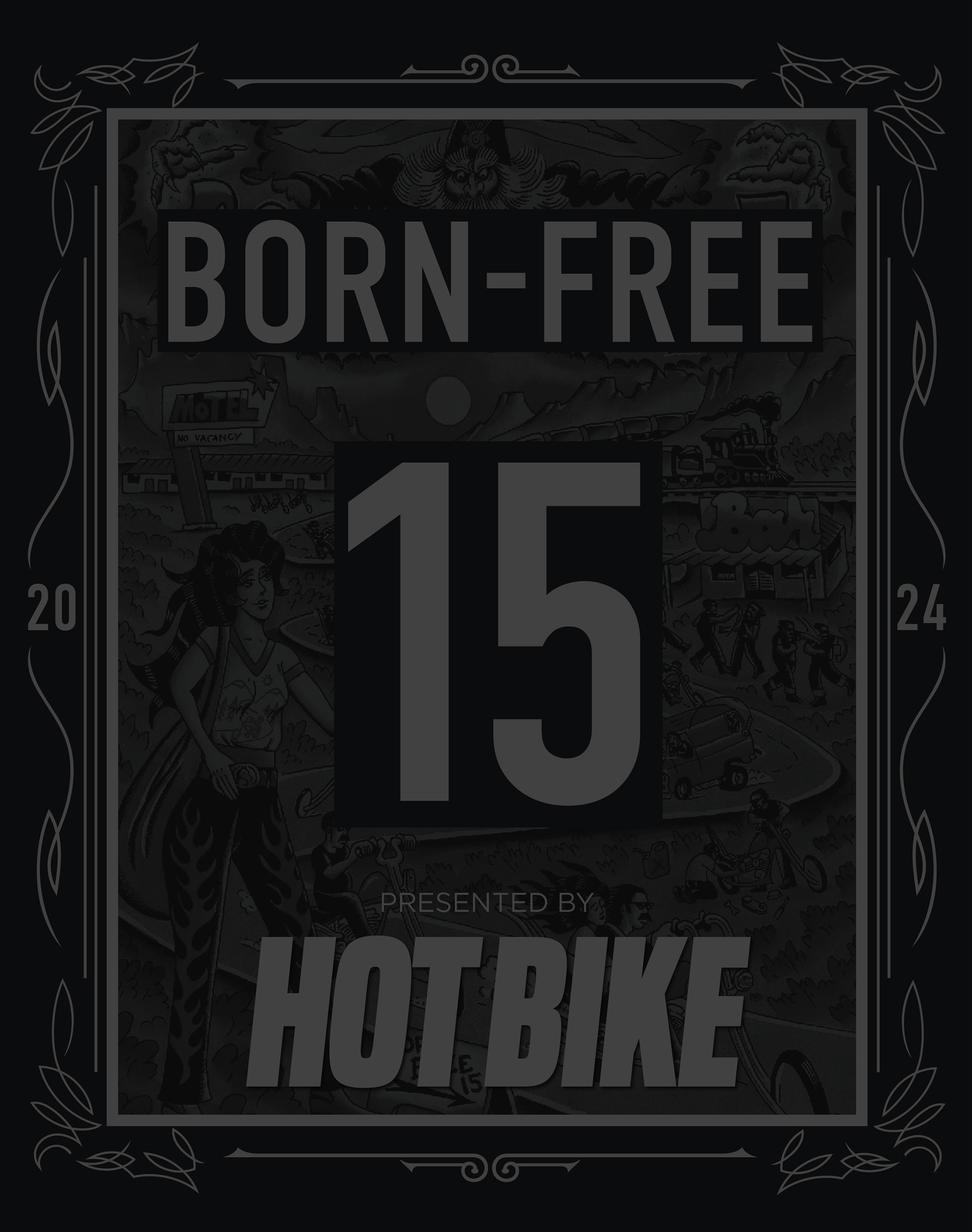 BORN-FREE 15 JOURNAL BY HOT BIKE