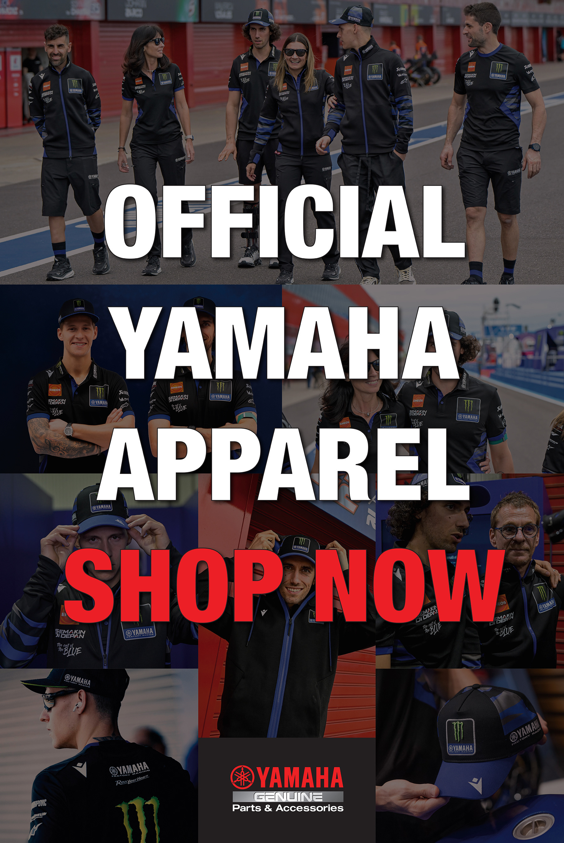 Yamaha Glen Helen Raceway - Sandwich board design