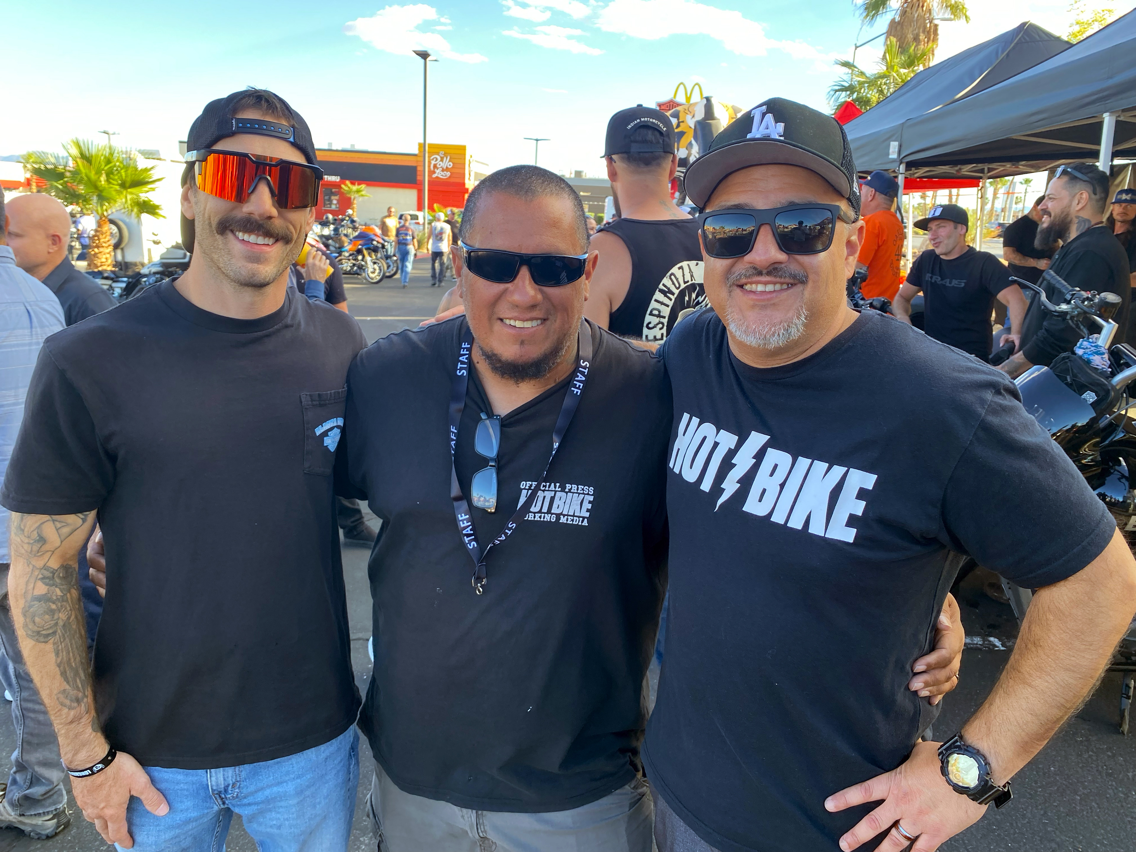 Left to right: John McDevitt, John Zamora and Robert Martin