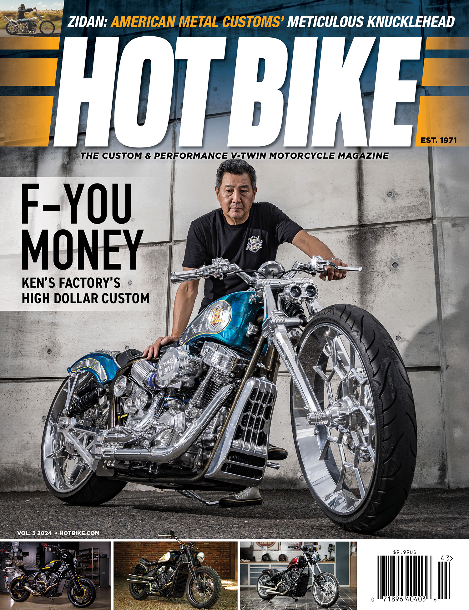 Hot Bike Magazine Volume 3 2024