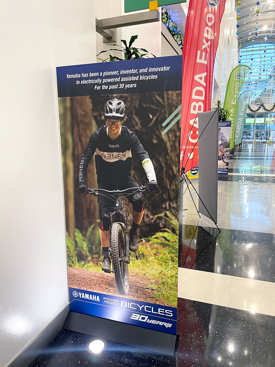 Rectangle Banner Display at Cabda Expo 2023