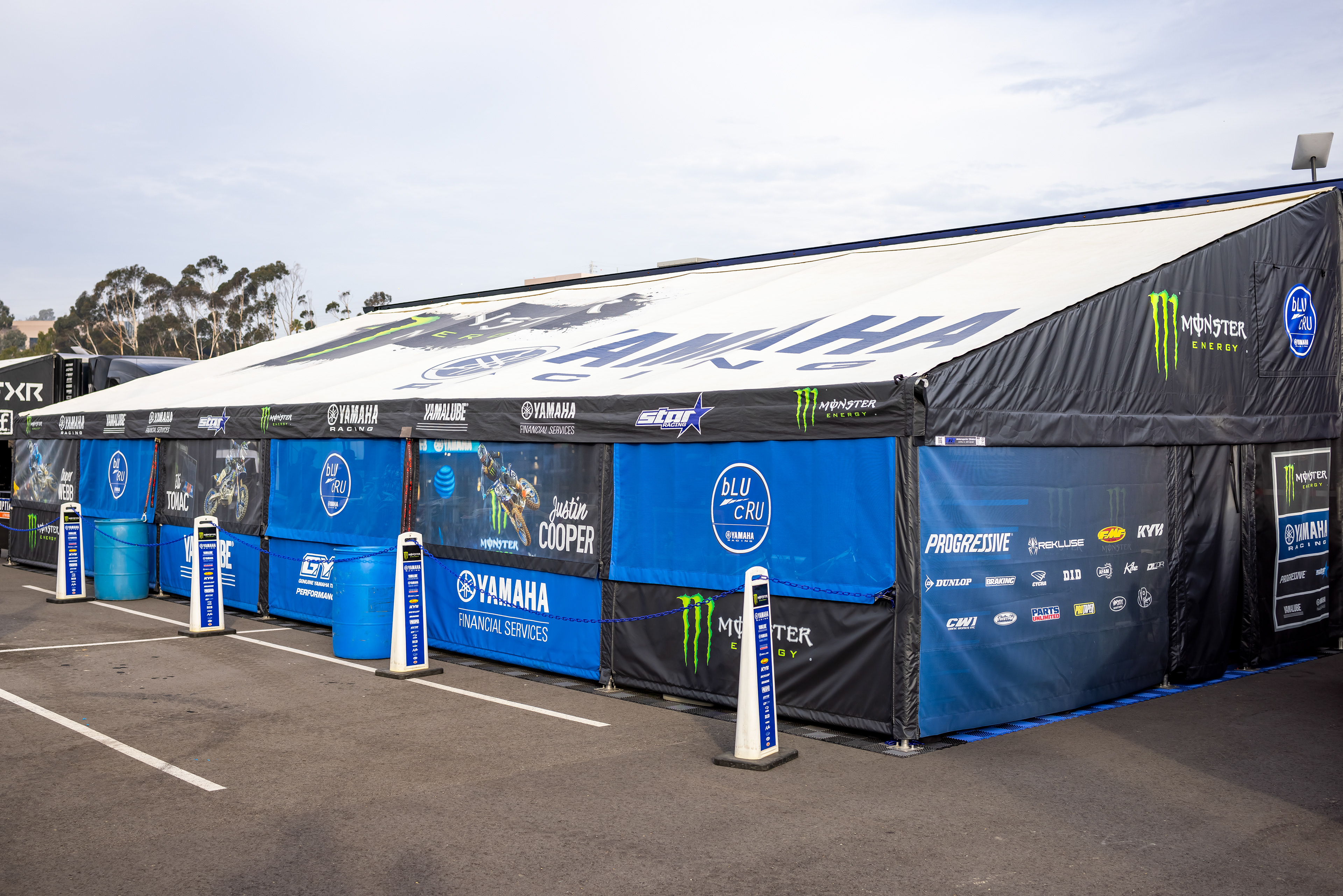 2024 Yamaha Racing canapy design