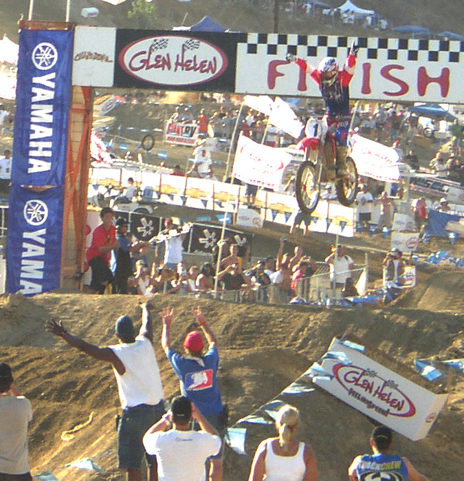 Ricky Carmichael – Glen Helen 2004 - Photo by Robert Martin