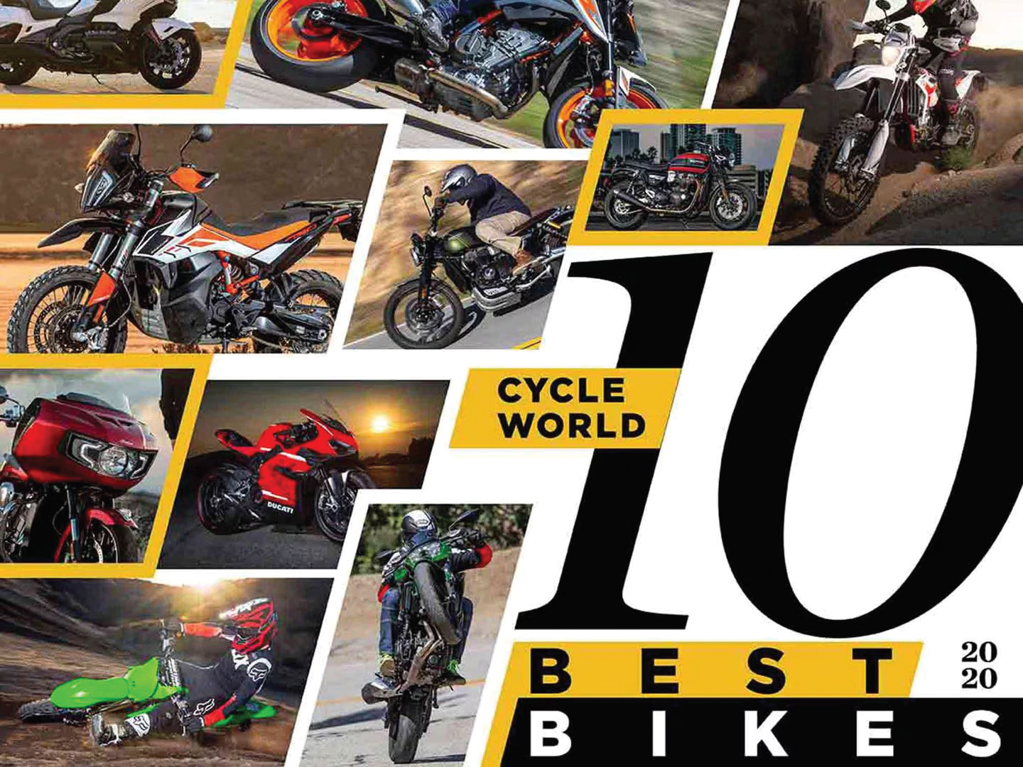 Cycle World 10 Best Logo 2020