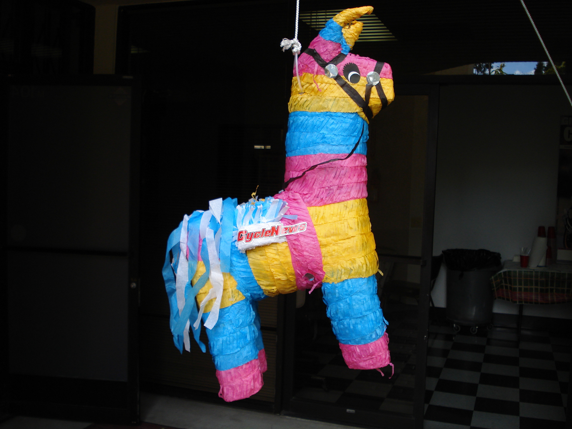 Robert Martin's last day at Cycle News – 2008