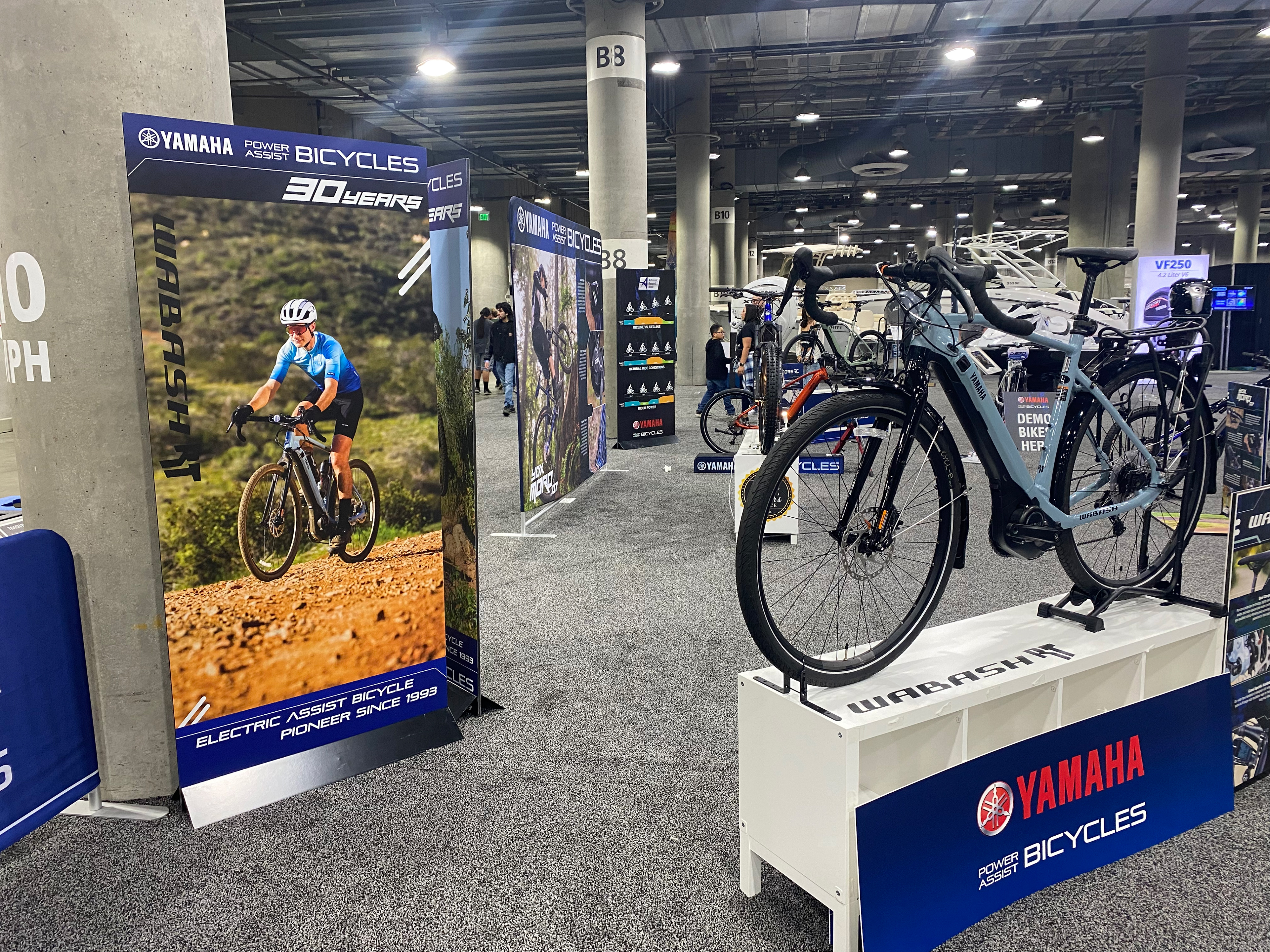 LA AUTO SHOW 2023 YAMAHA BOOTH DISPLAY DESIGN