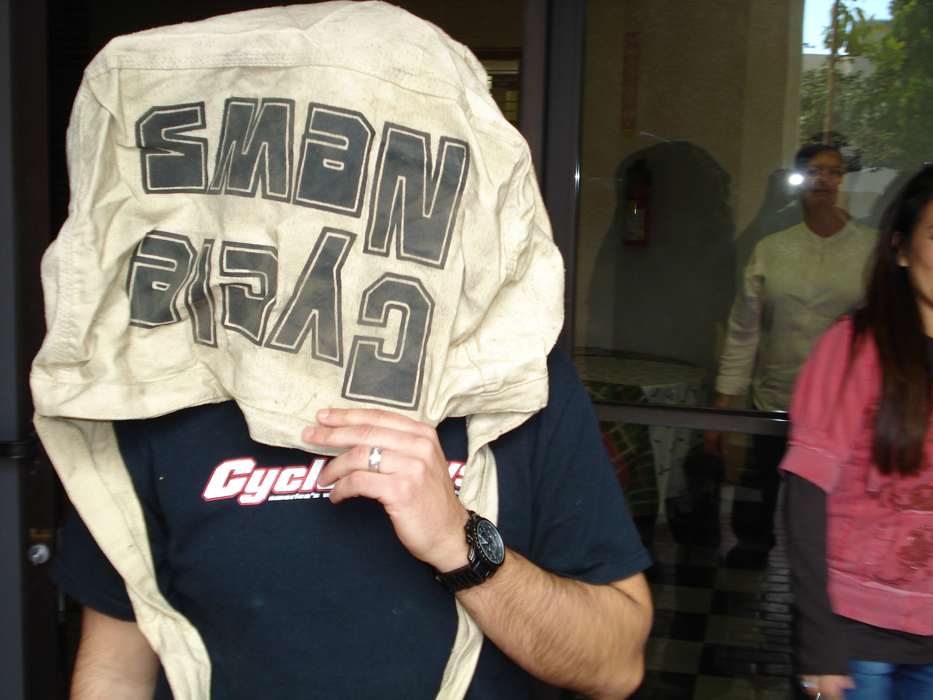 Robert Martin's last day at Cycle News – 2008