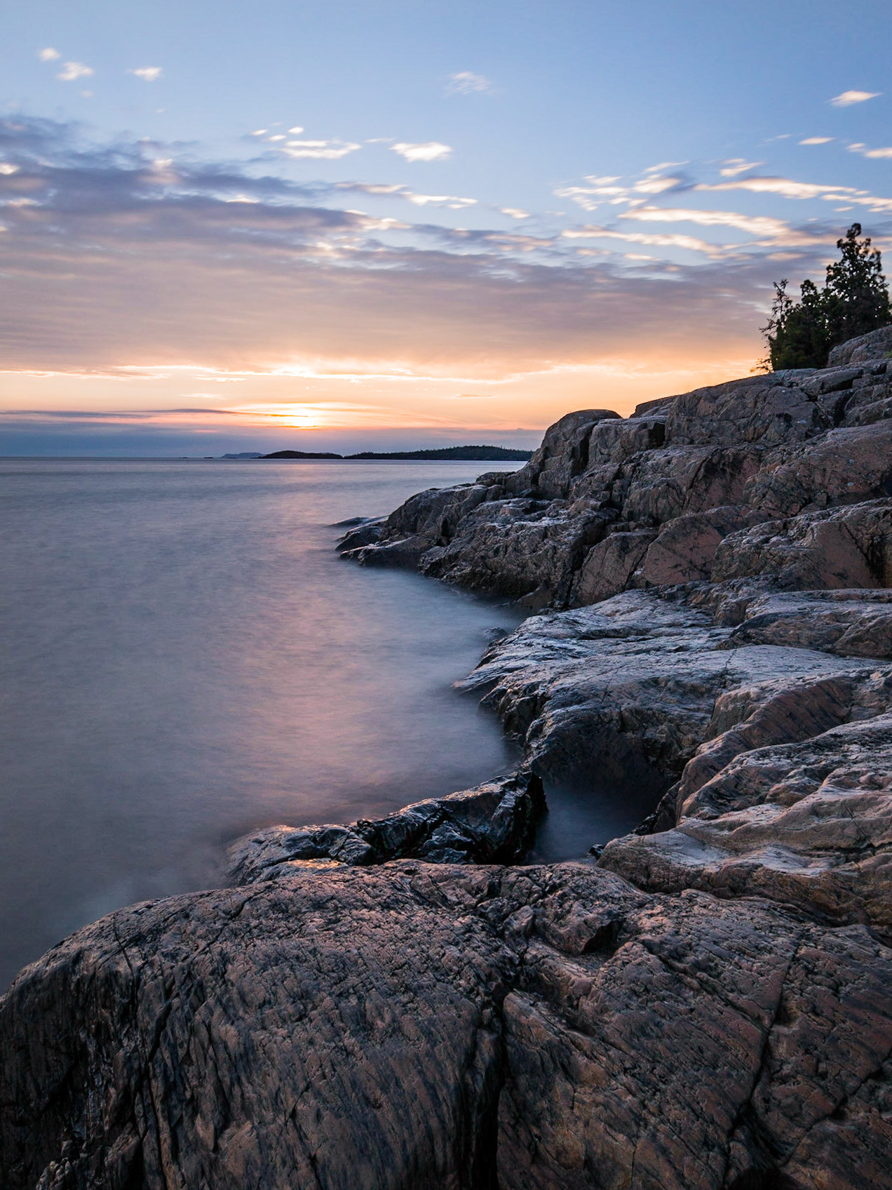 Sunset, Superior Coast IV, Pukaskwa National Park, Ontario