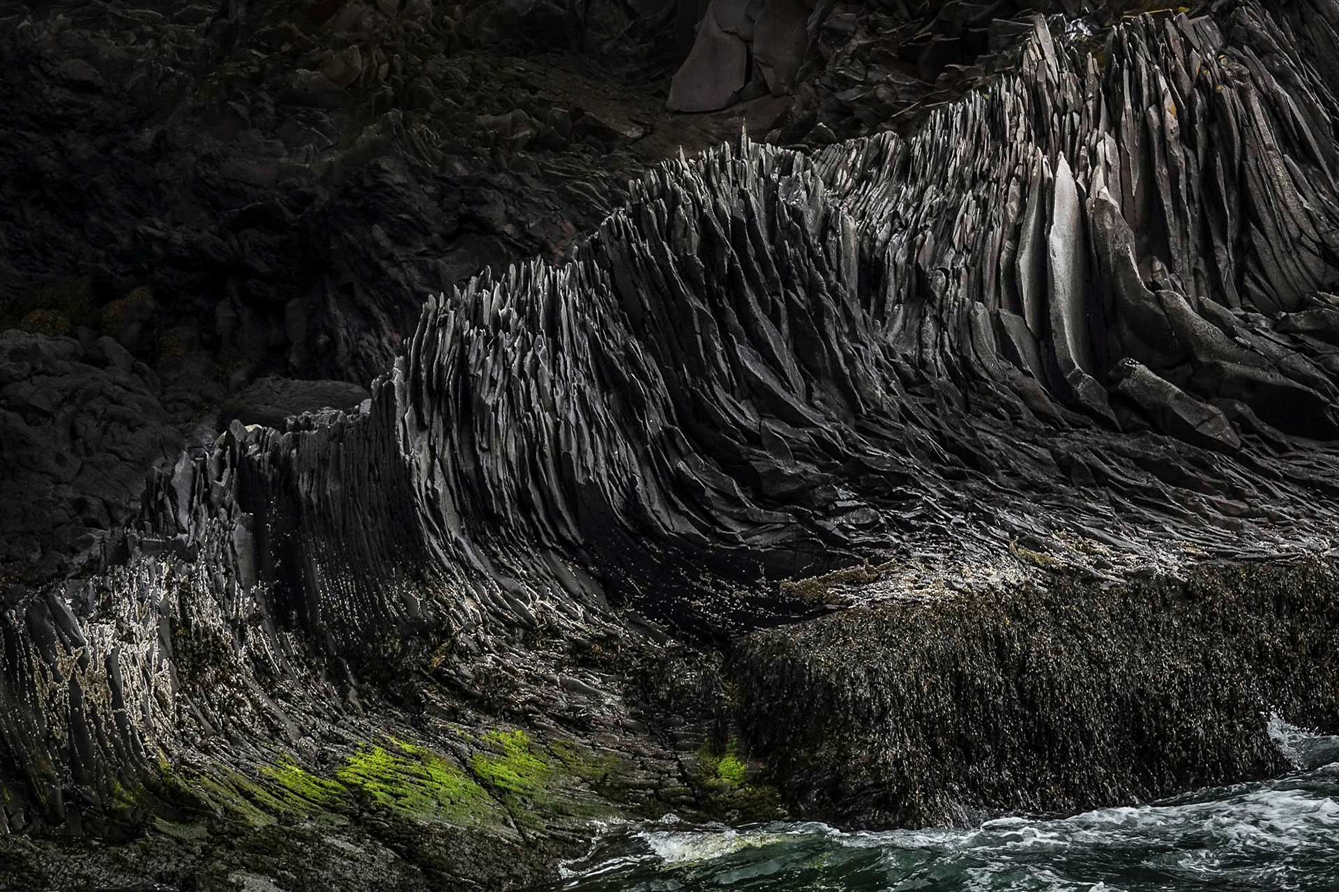 Eroded Lava, Arnarstapi, Iceland