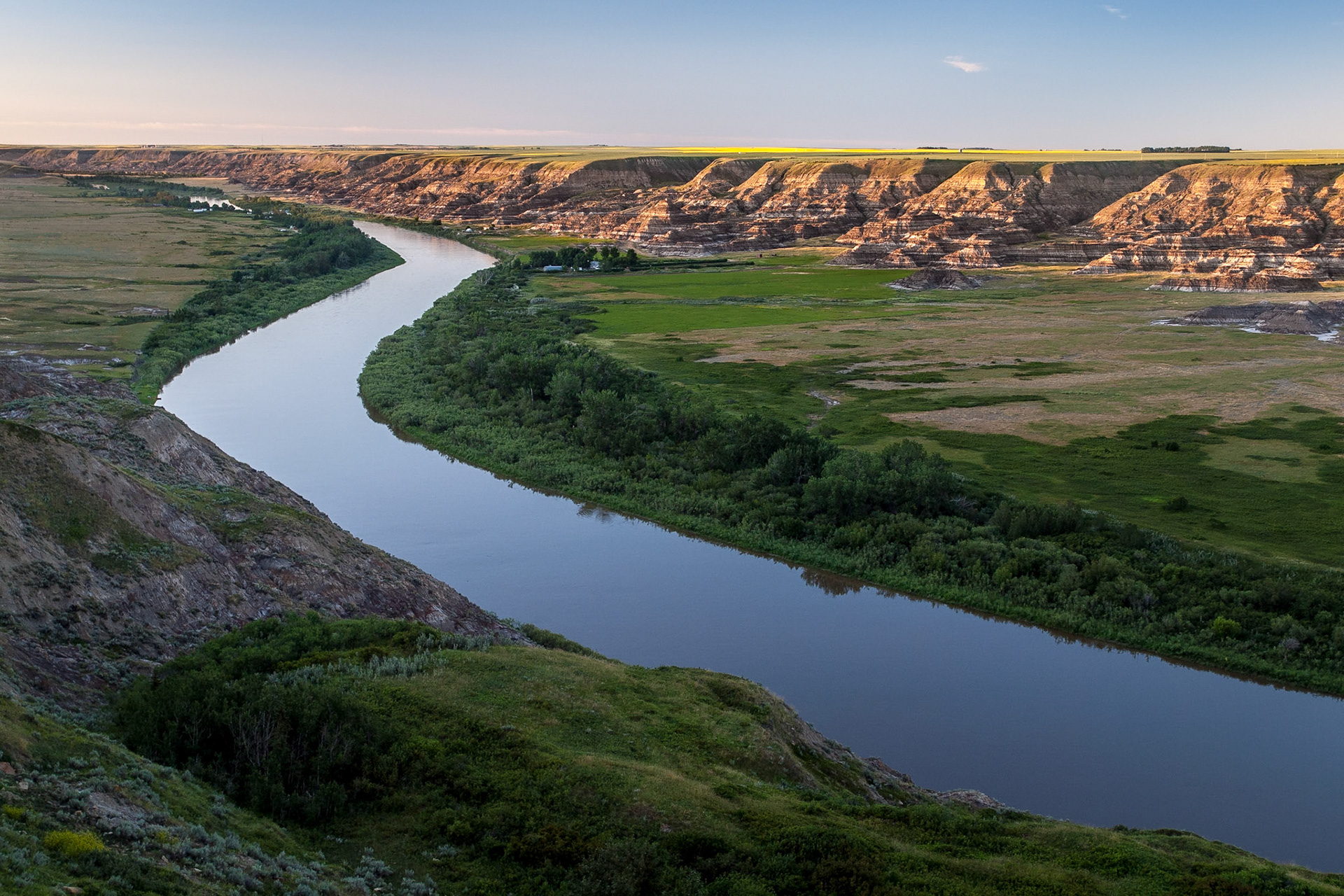 Badlands & Red Deer River, Orkney Viewpoint