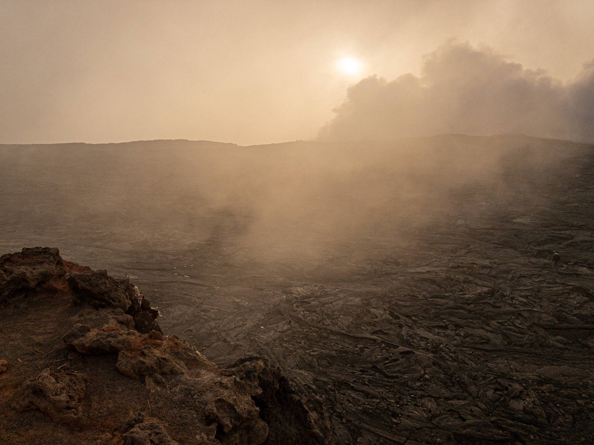 Sunrise, Erte Ale Volcano, Ethiopia