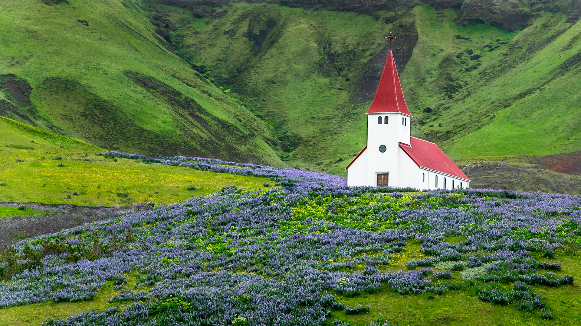 Church at Vìk, Iceland