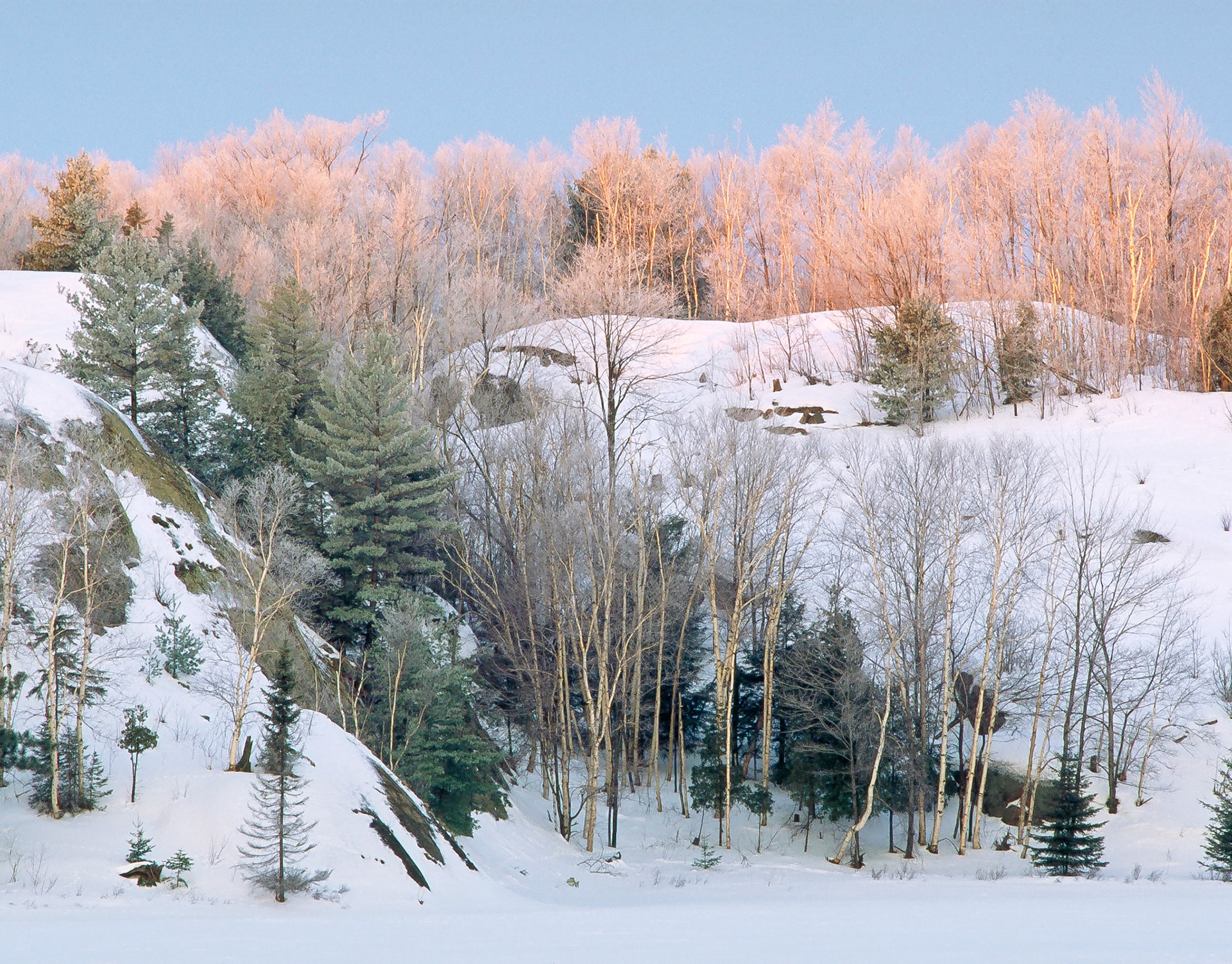 Winter Dawn, Killarney Provincial Park, Ontario