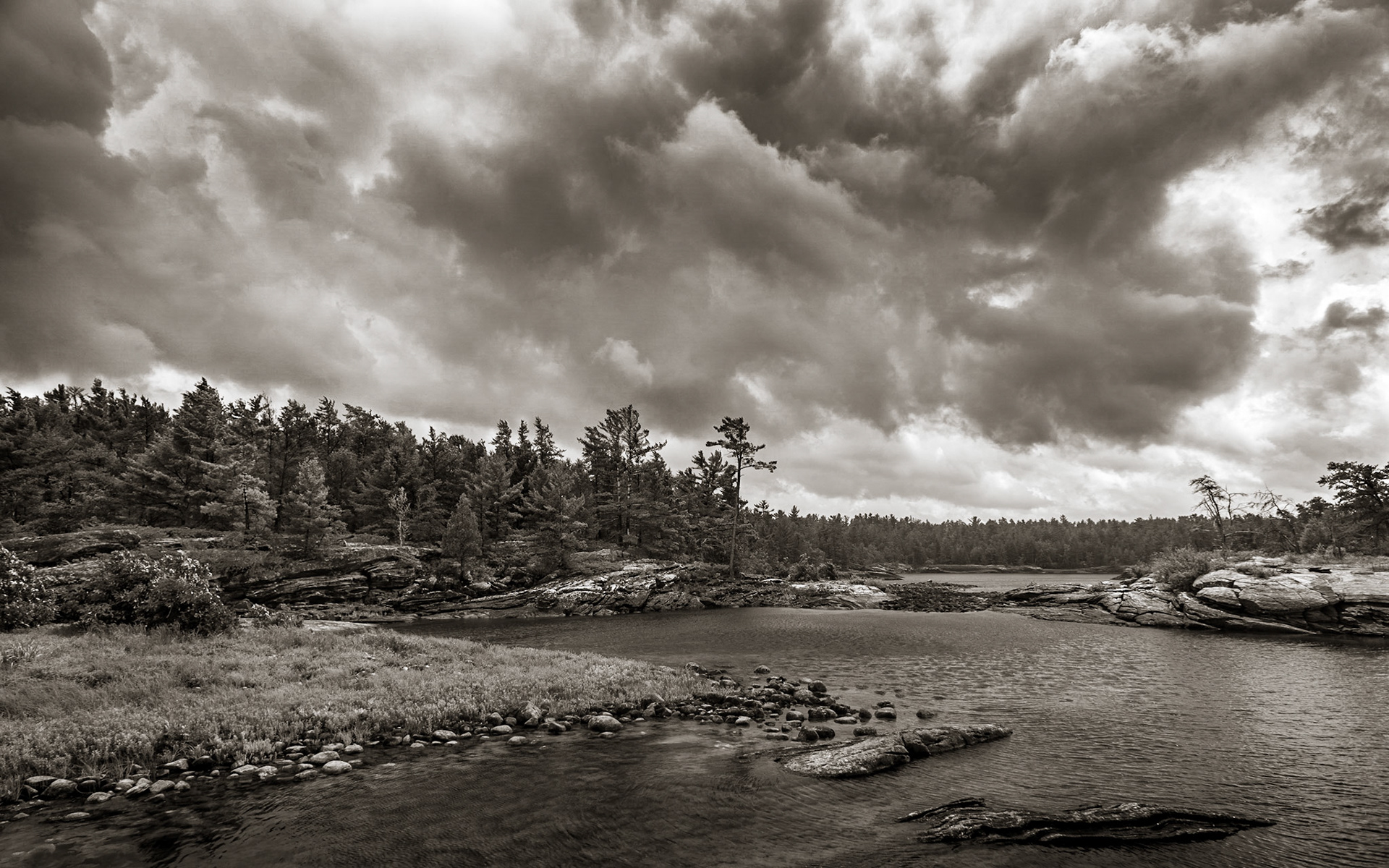 Summer Storm, French River Provincial Park