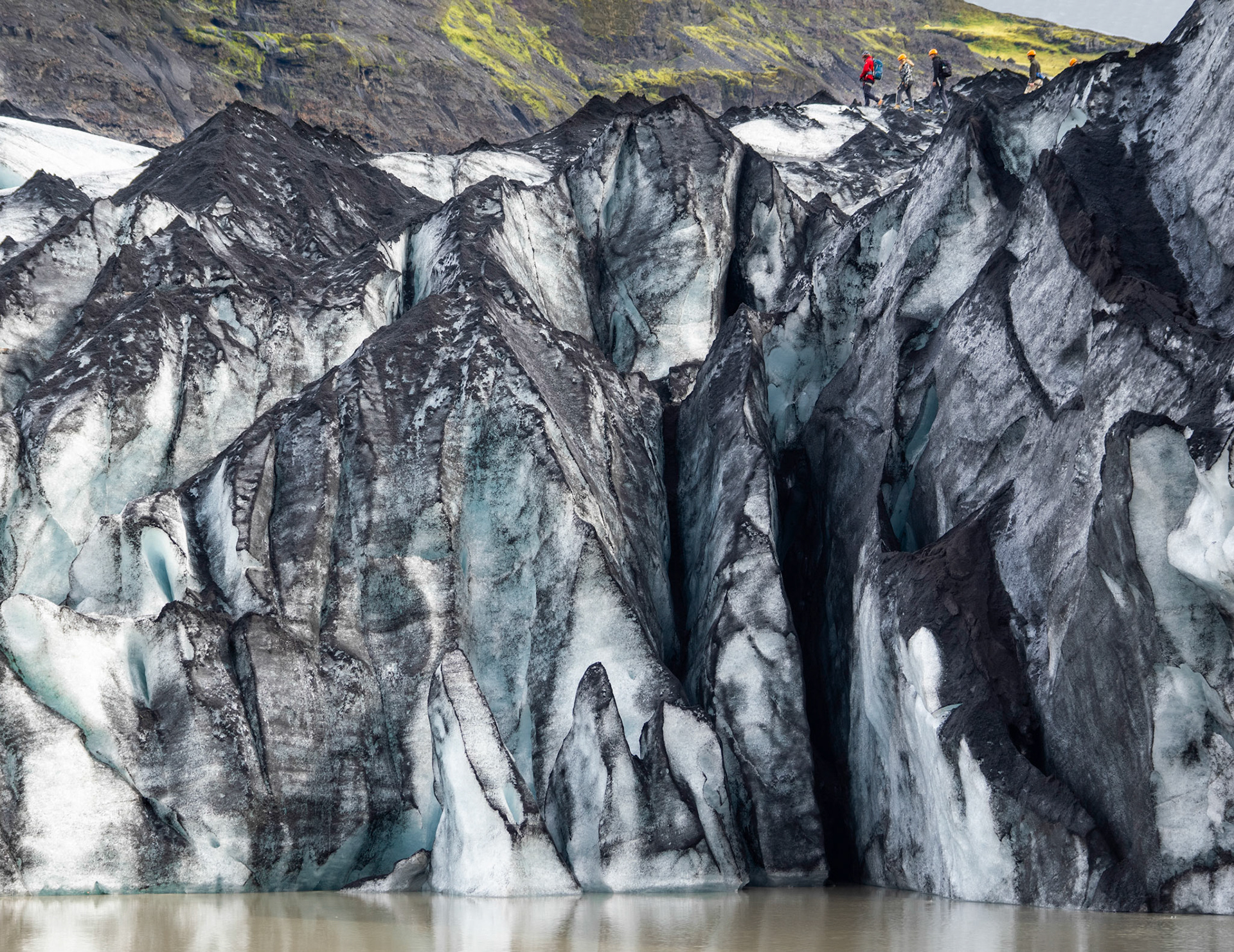 Glacier Hikers, Sólheimajökull, Iceland