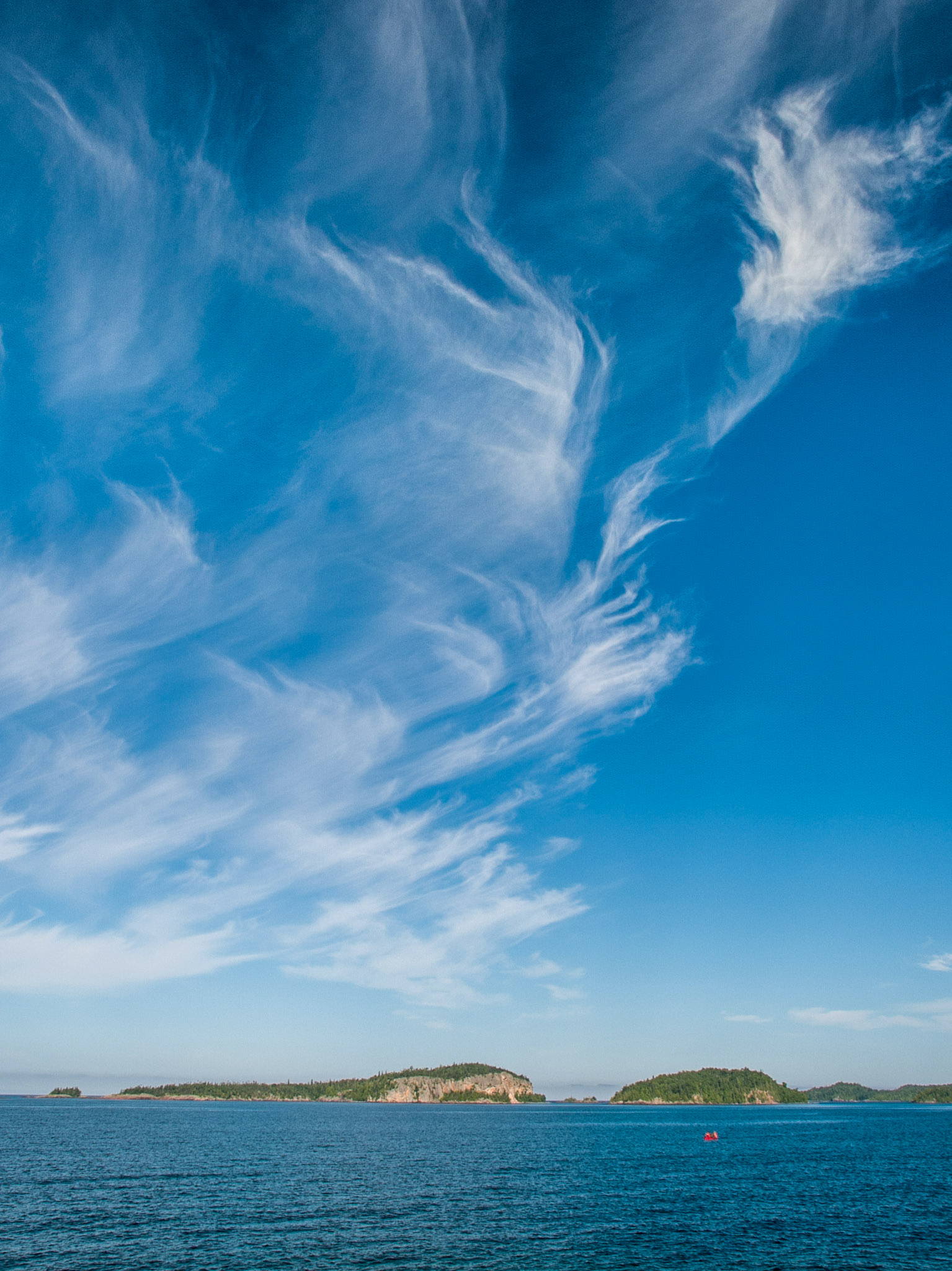 Mares Tails, Lake Superior Provincial Park, Ontario, Canada