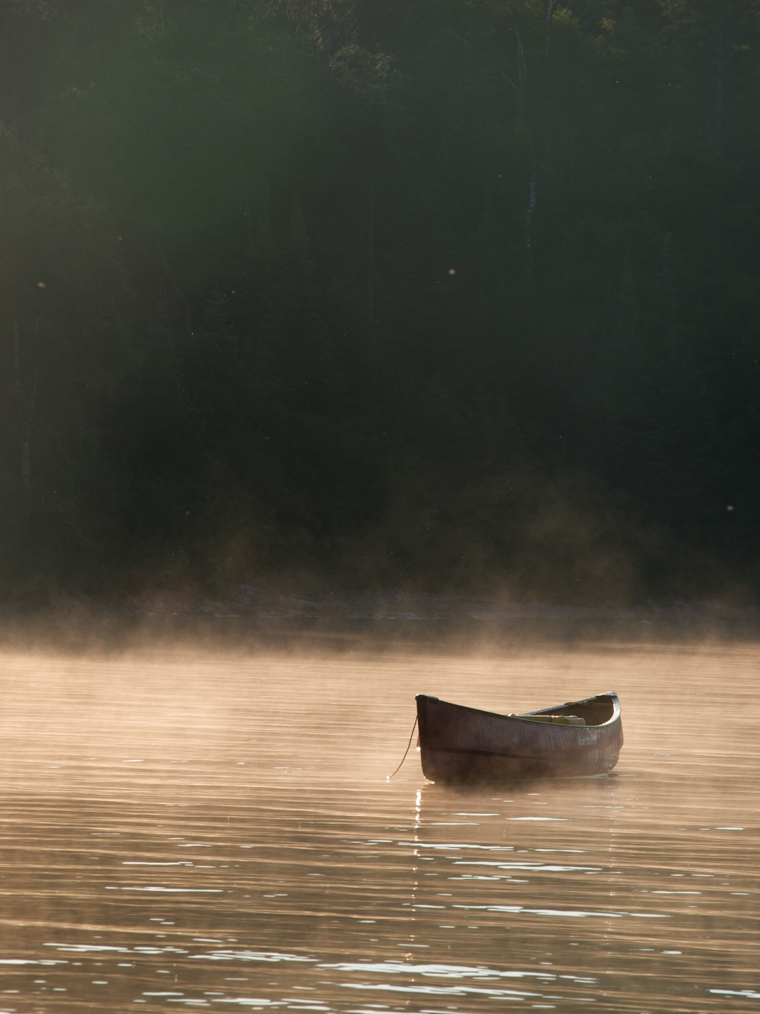 Canoe, Gargantua Bay, Lake Superior Provincial Park - V