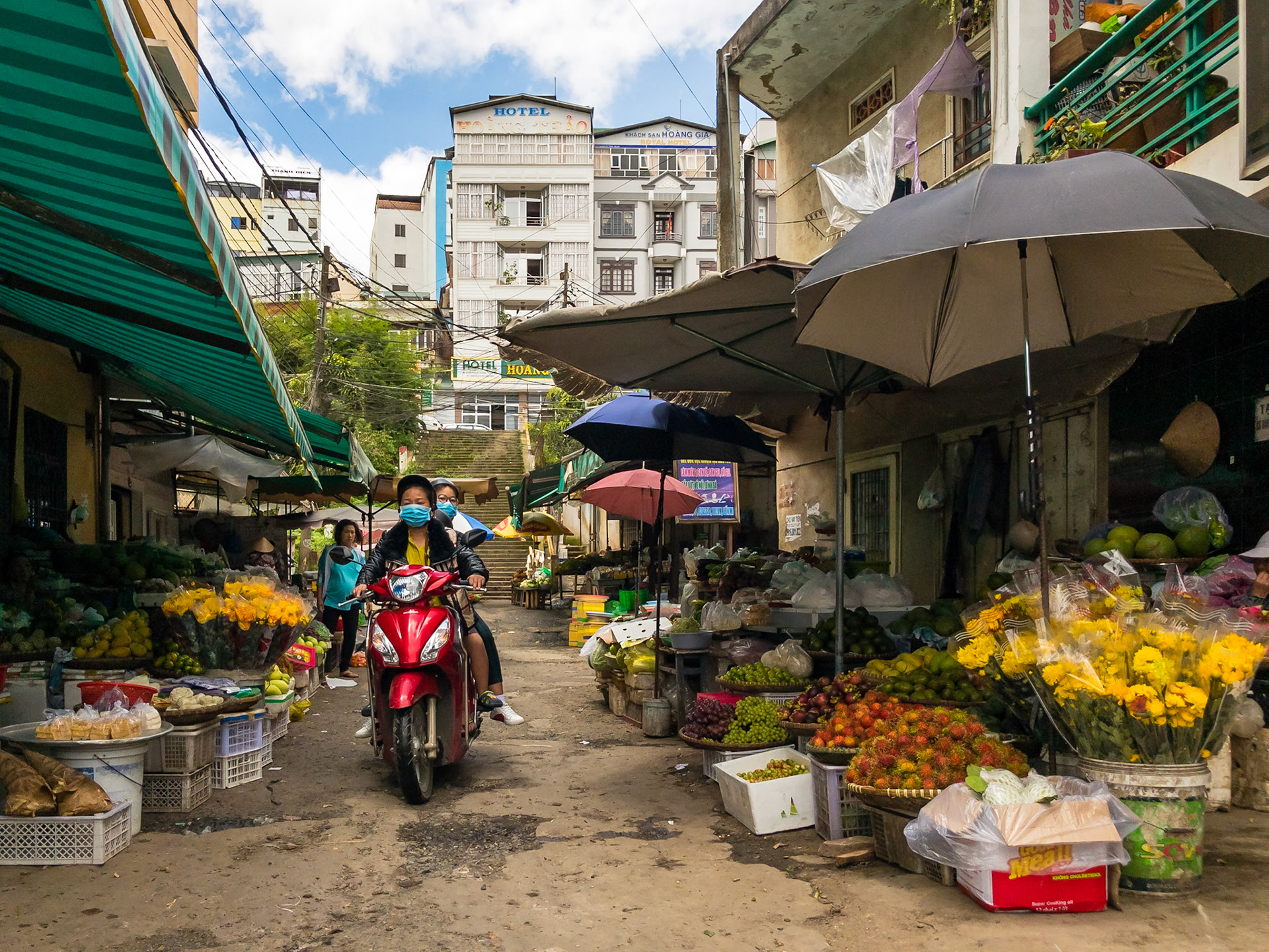 Street Market, Da Lat, Việt Nam