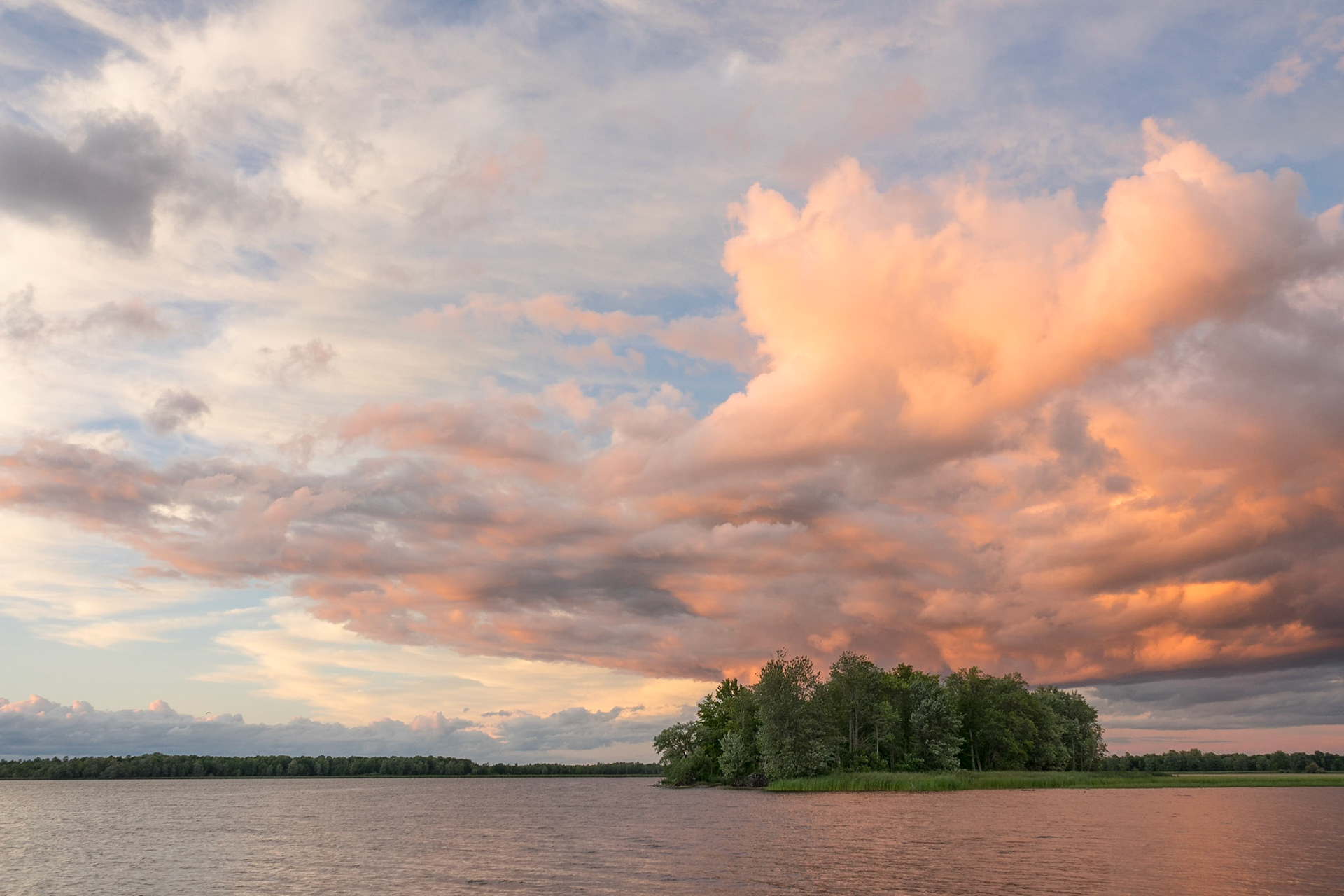 Sand Island Evening I