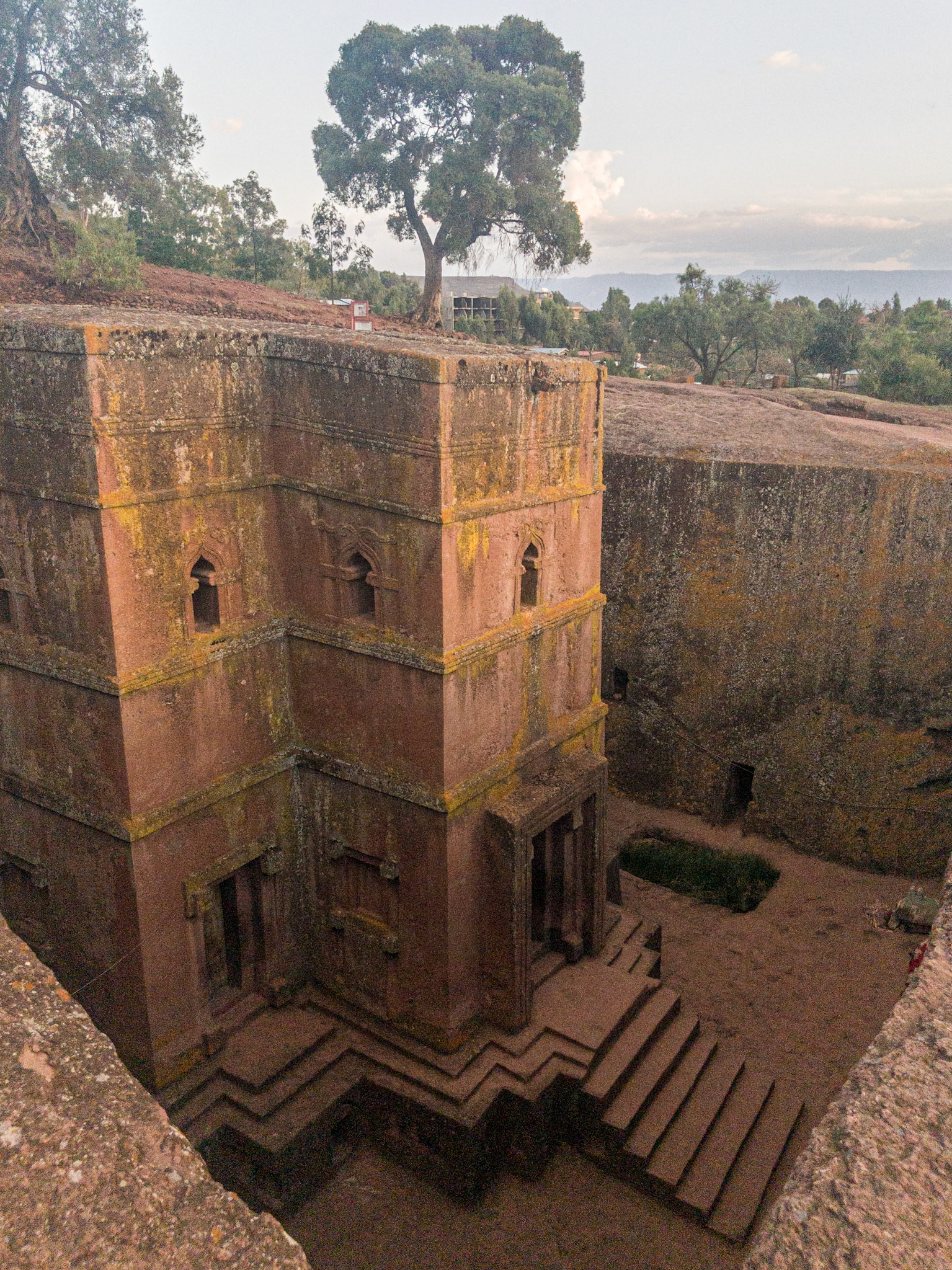 Dusk, Biete St. Giyorges, Lalibela, Ethiopia