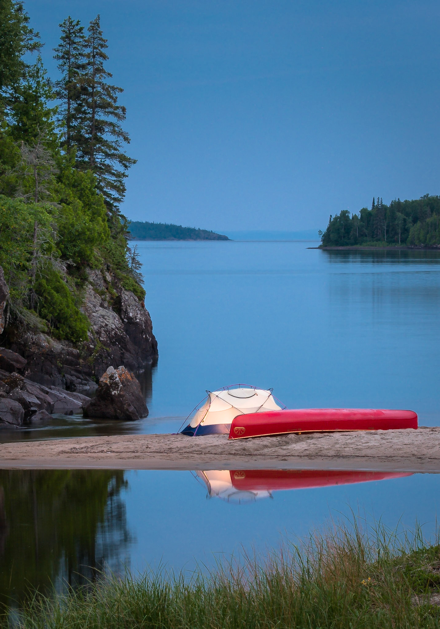 End of the Day, Lake Superior Provincial Park