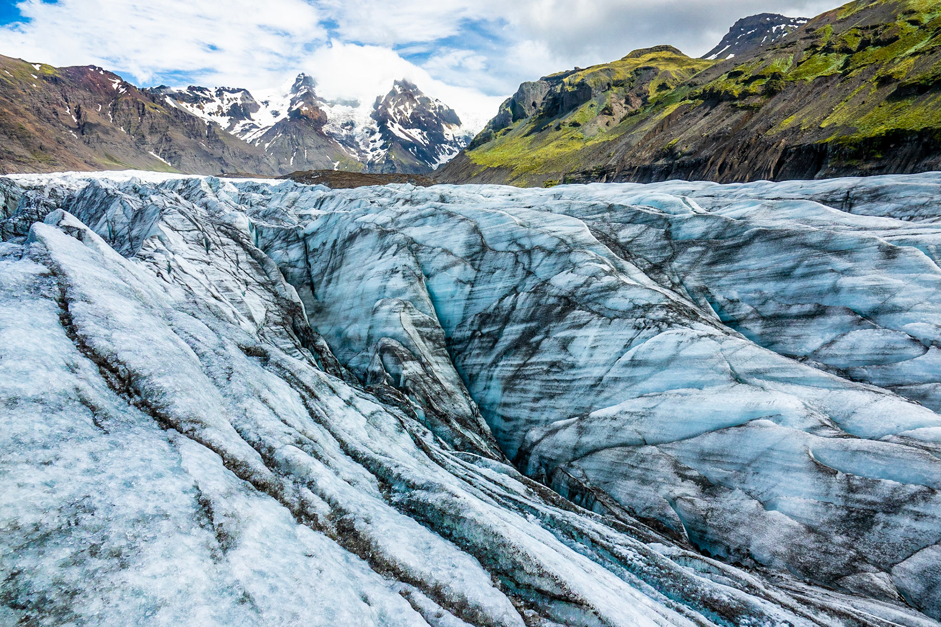Svínafellsjökull , Iceland