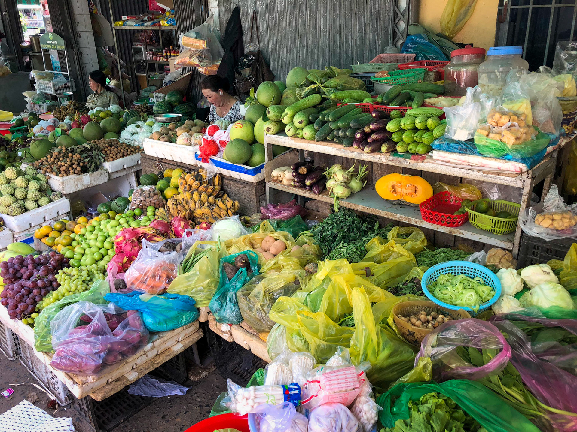 Street Market, Da Lat, Việt Nam