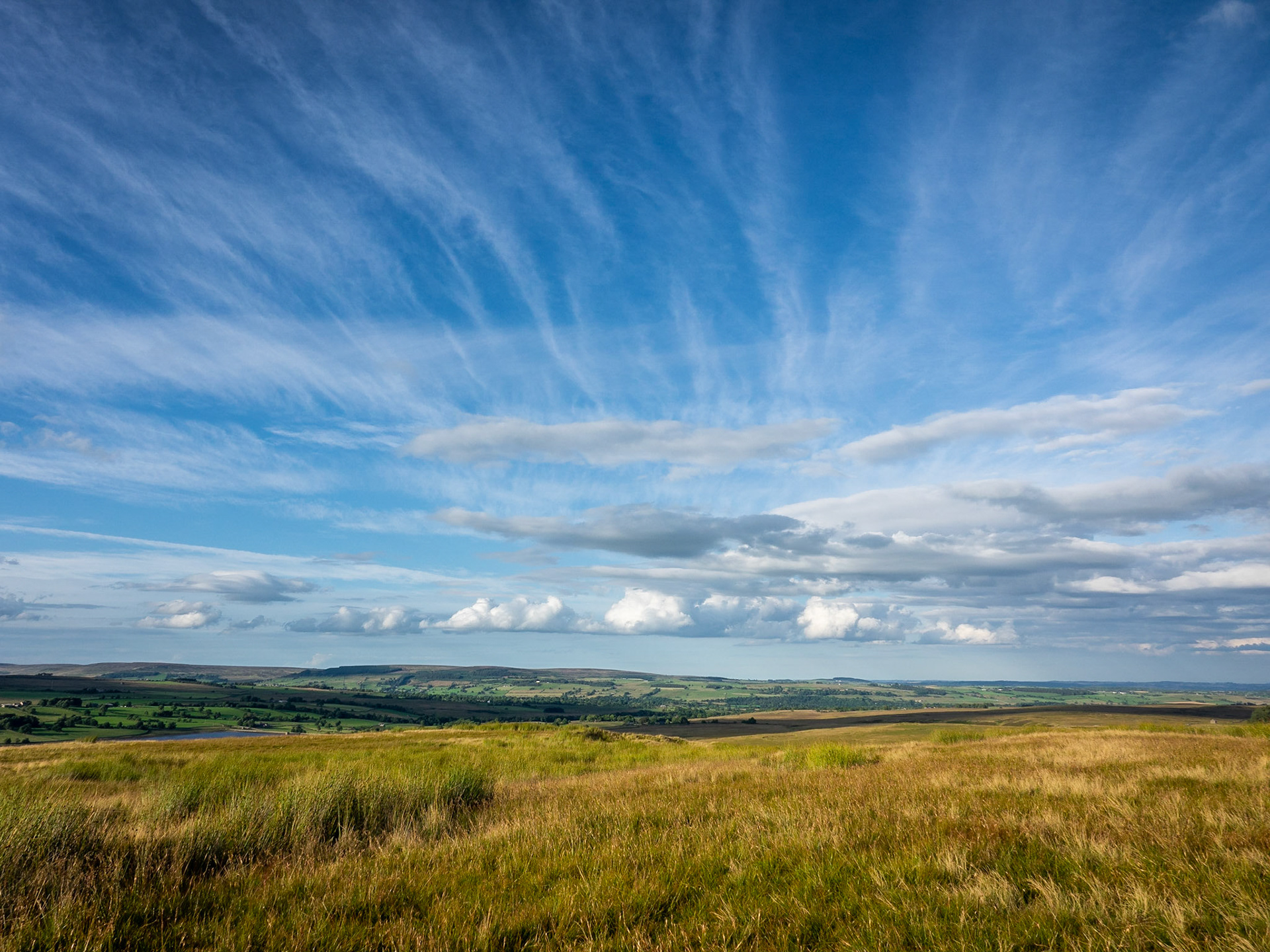Afternoon Sky, Baldersdale, County Durham, England