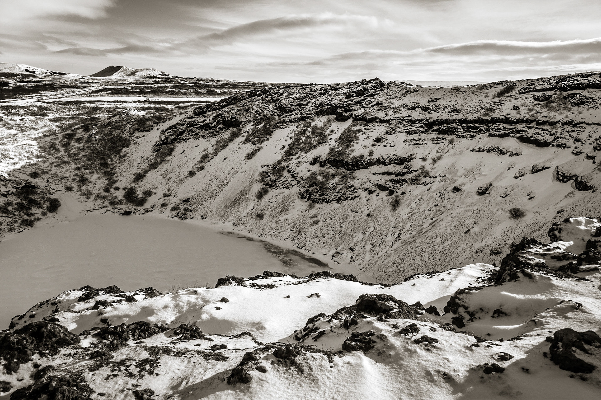 Kerið Scoria Crater, Iceland