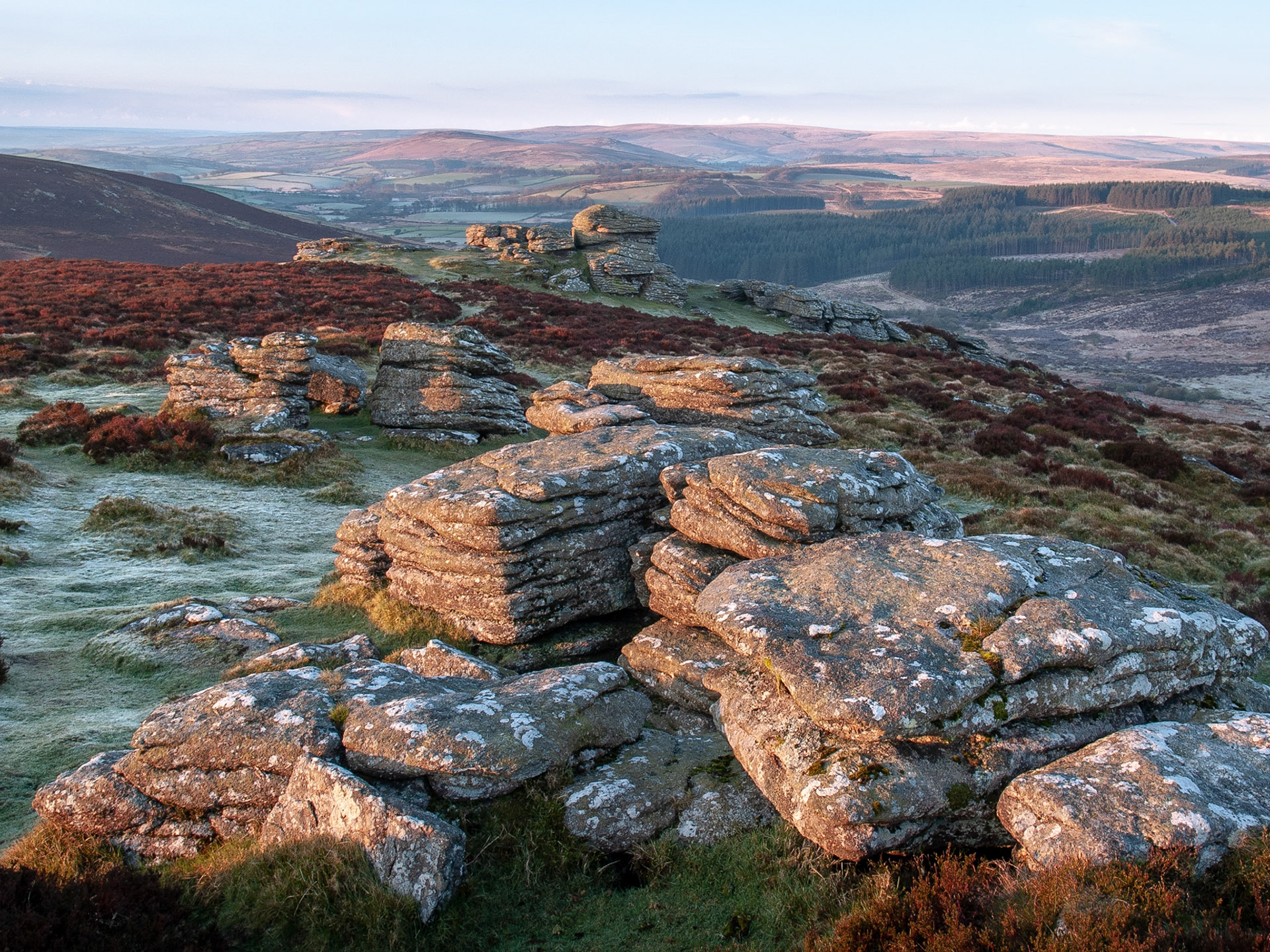 Birch Tor, Dartmoor National Park, Devon, England