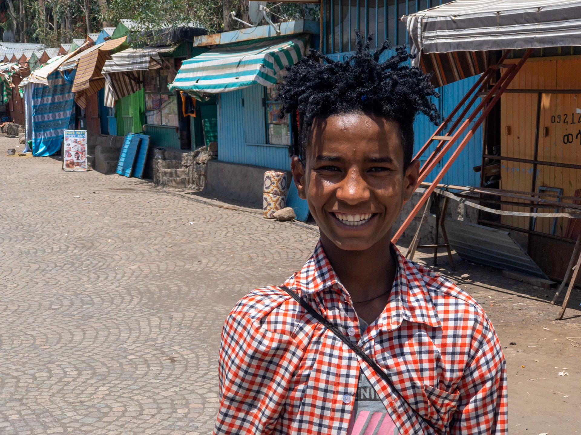 Gawshu, my guide in Lalibela
