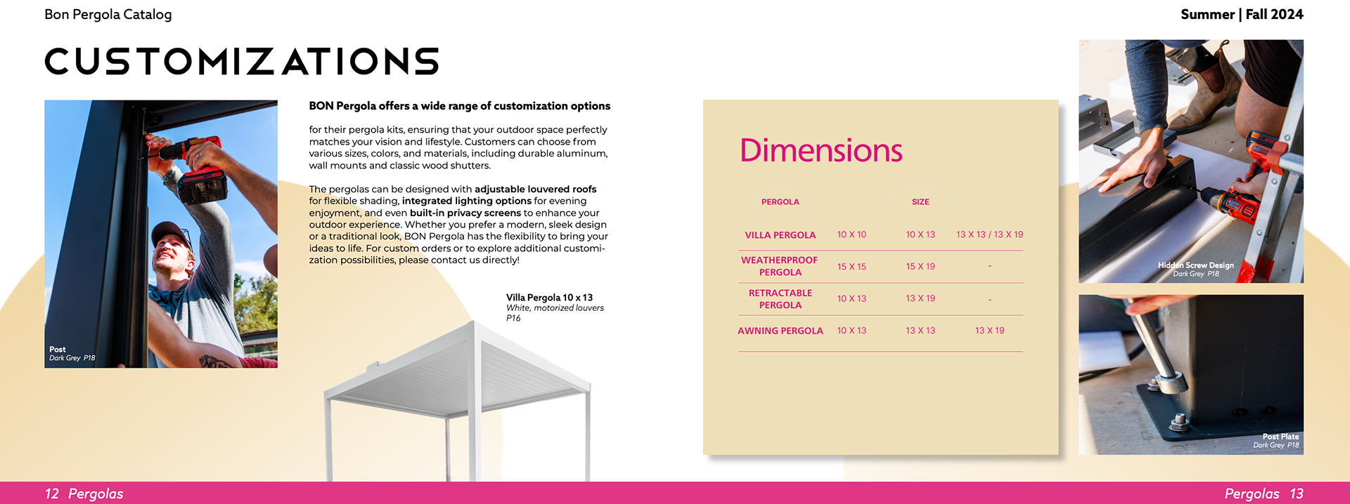 Customizations