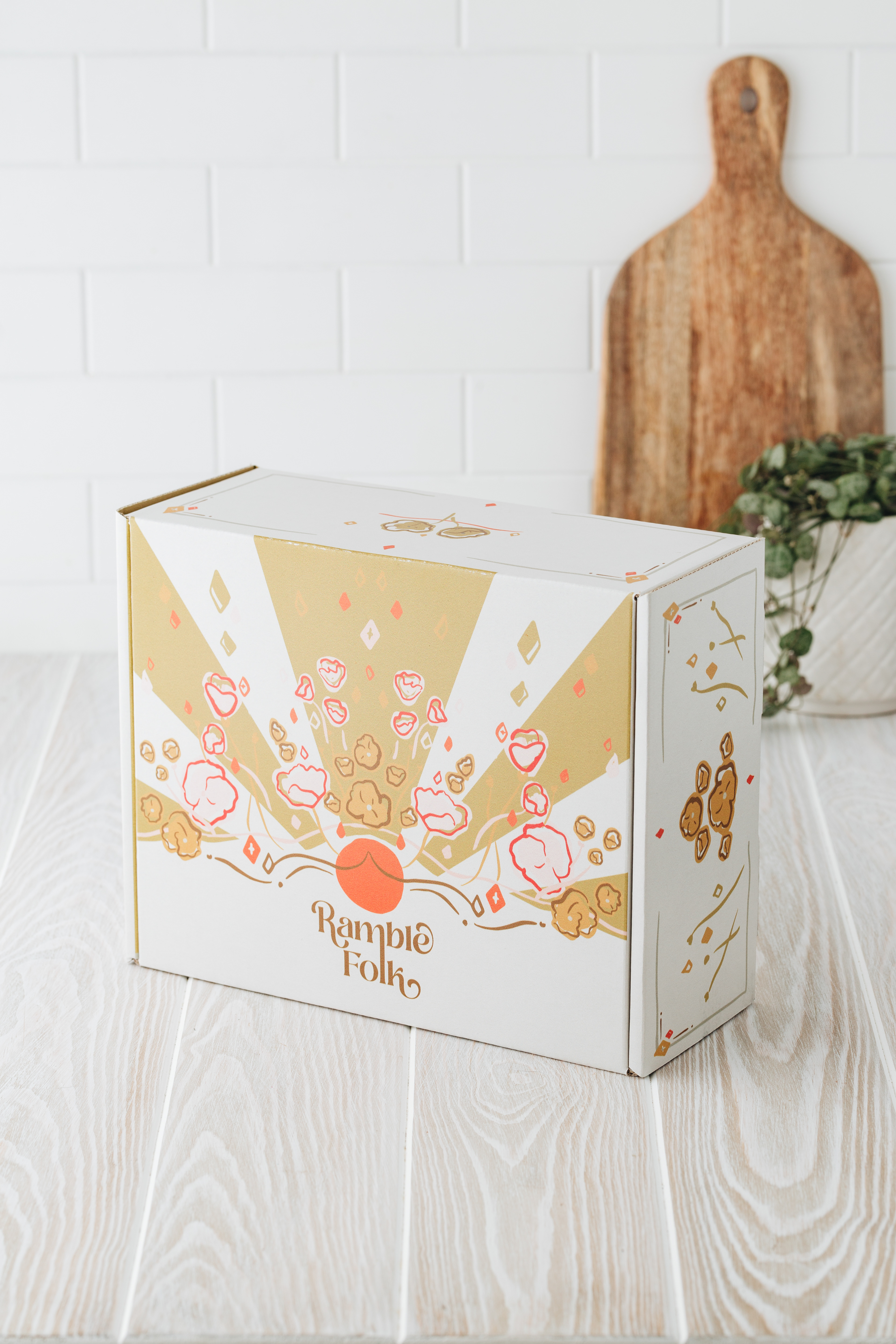 Bespoke illustration for branded packaging