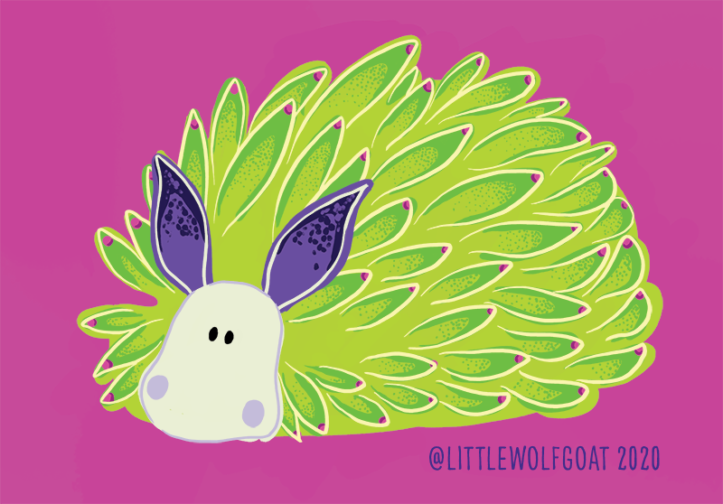 "Leafy Boi" (2020): Photoshop