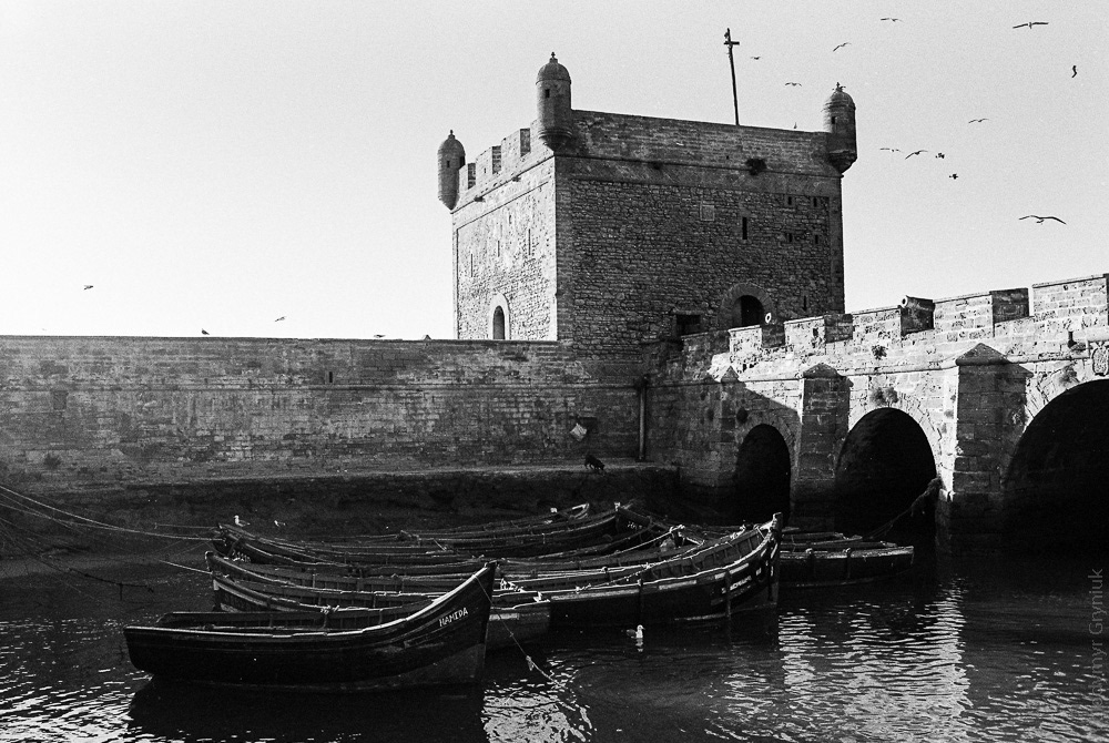 Essaouira's harbor tower has been a magnificent background for numerous movies, including famous Game of Thrones.