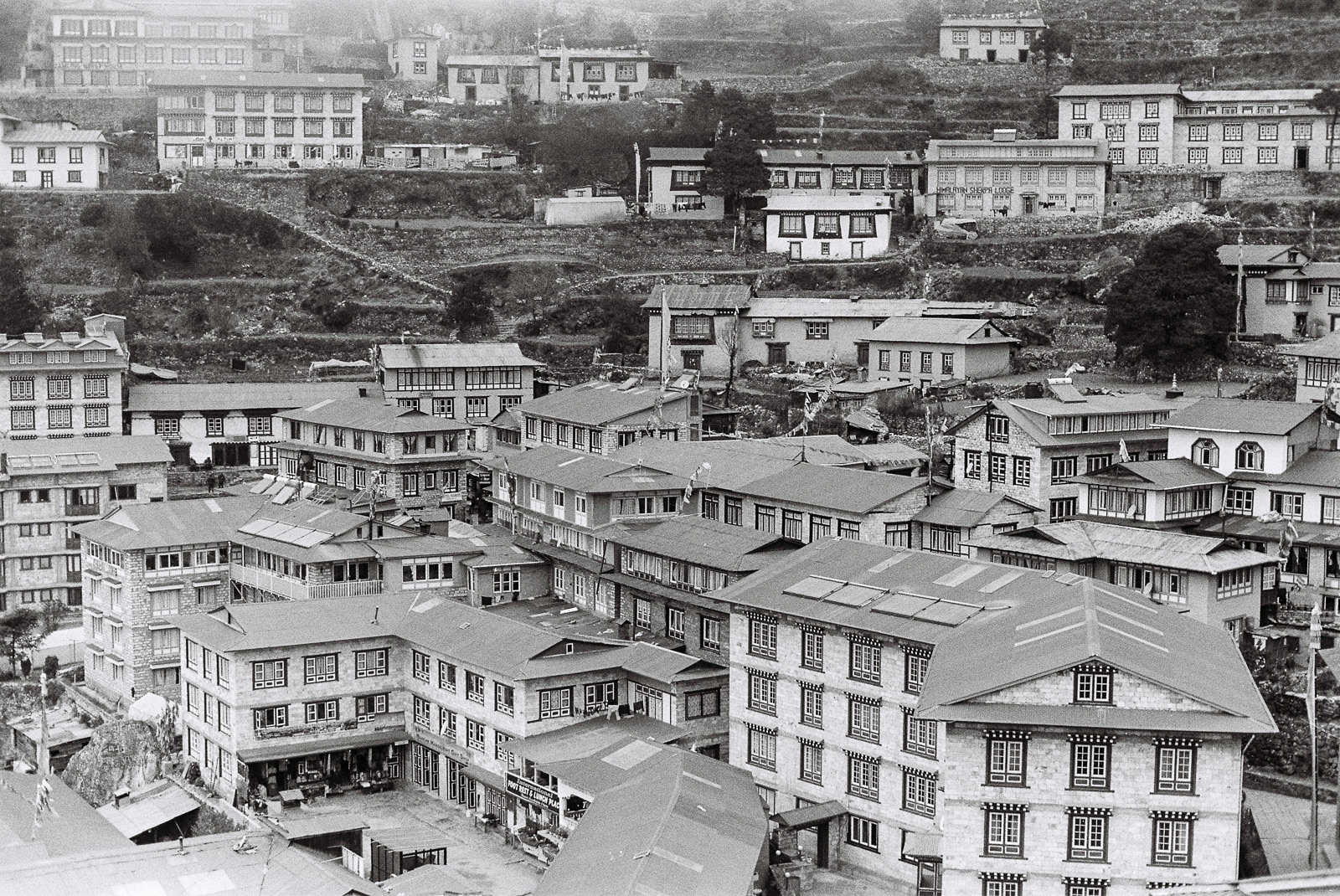 Namche Bazaar - the beating heart of world mountaineering.