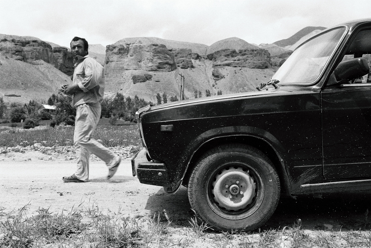 The roads of Tajikistan are a time capsule of Soviet-era influence, as old Russian cars remain a ubiquitous sight on the roads.