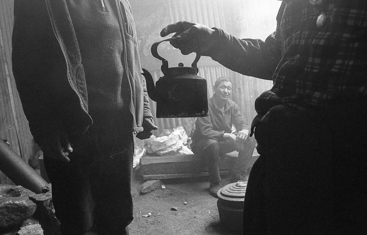 Raksi is a traditional alcoholic beverage in Nepal and Tibet that is typically served warm.