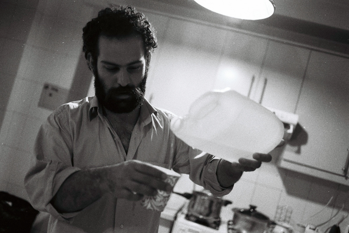 Cheers to Creativity: This homemade arak, the only type of alcohol readily available in Iran.