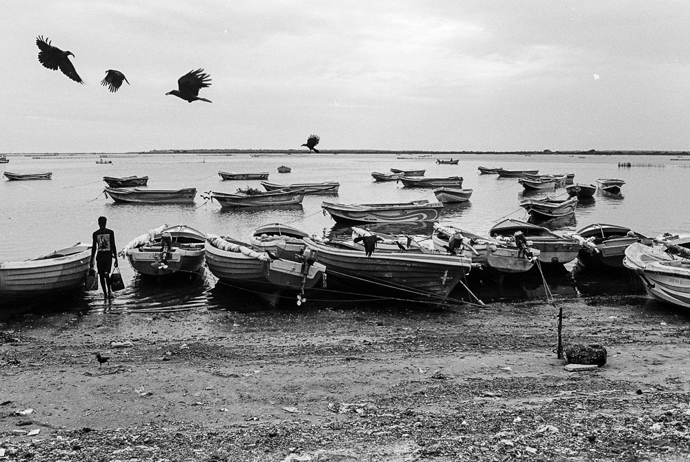 Village near Jaffna, where a Christian fisherman community relies on the sea for their livelihood amidst a predominantly Hindu population.