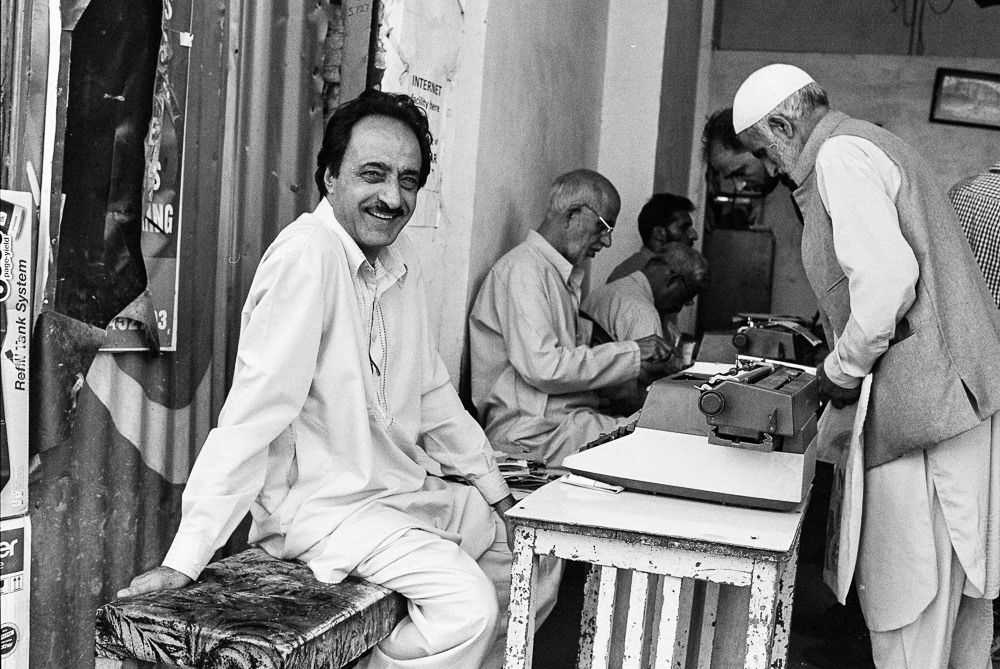 Many people in Kashmir continue to rely on the services of typists for private letters and official documents. It is a curious phenomenon, how this time-honored profession has managed to survive in the face of rapidly advancing technology.