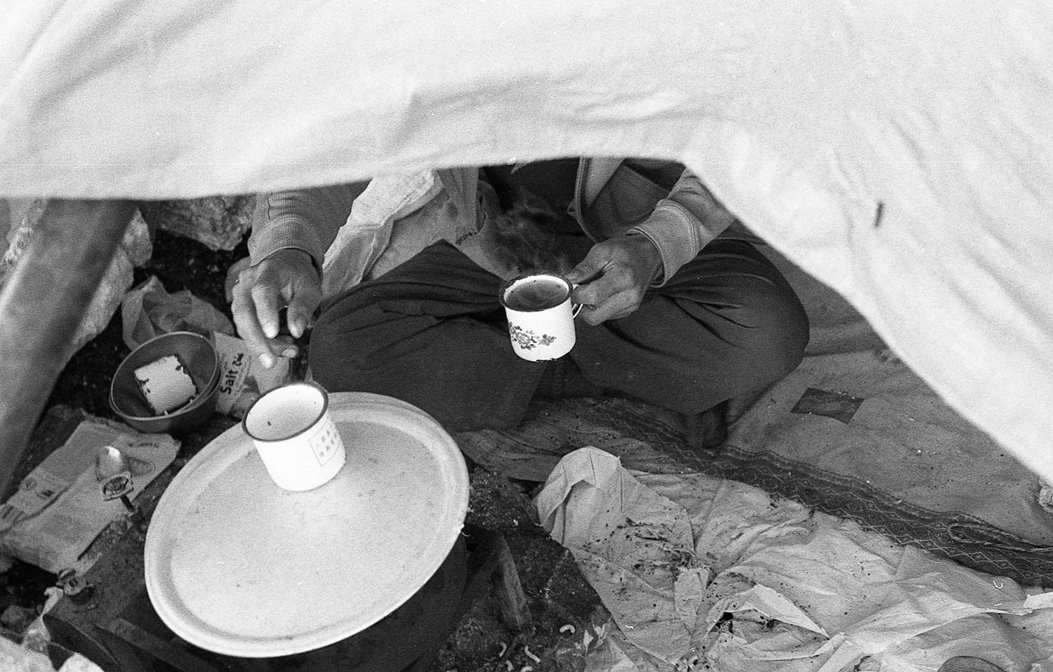 Despite often being separated from tourists due to language barriers, porters are warm and welcoming individuals who are always ready to share a cup of chai with anyone.