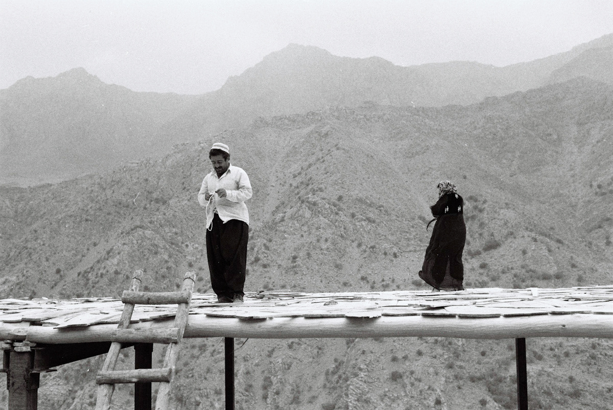 Life at the Top. A Kurdish family in Uraman Takht village.