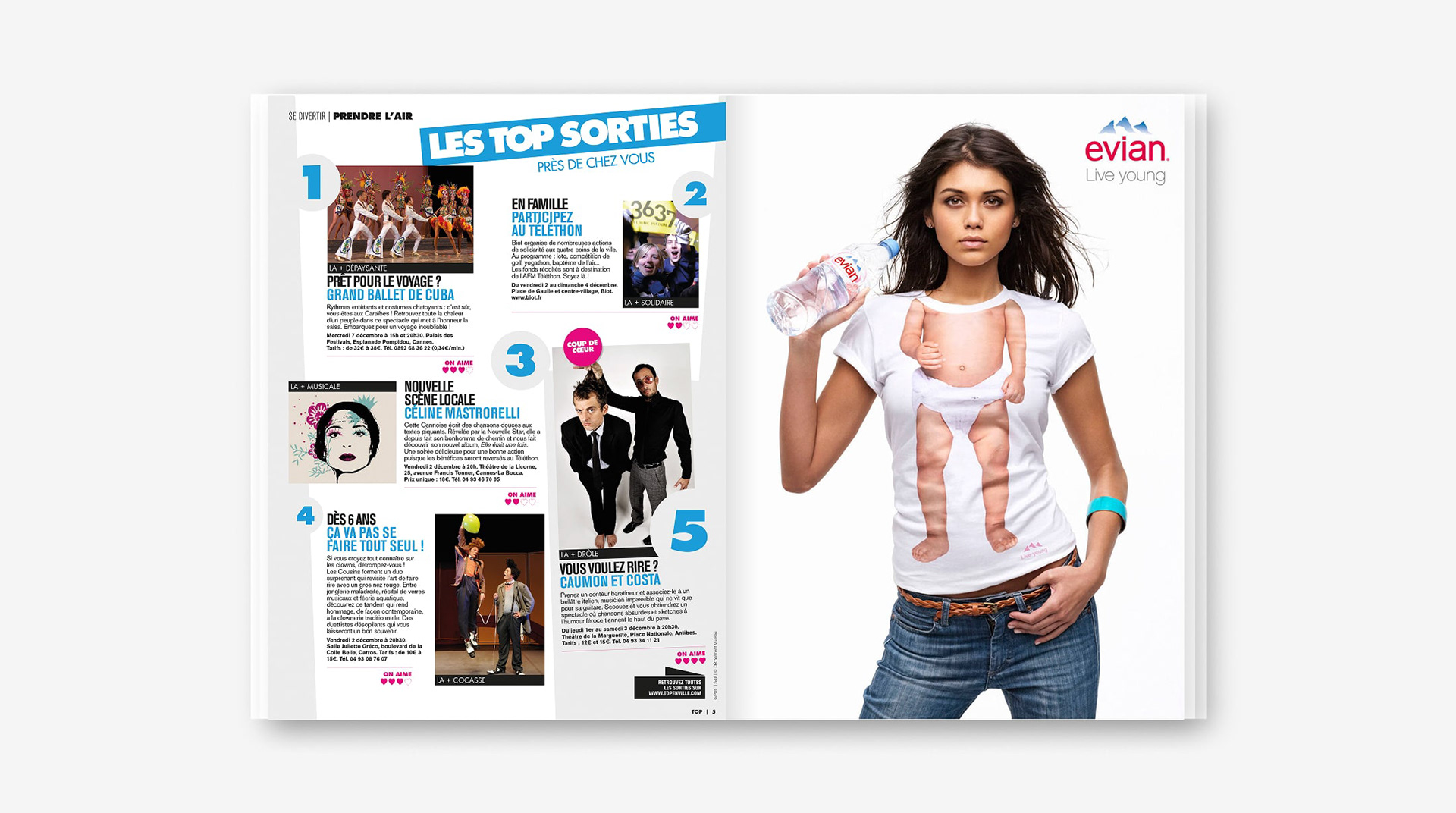 The TOP06 Magazine presenting what there is to do this month in the area.