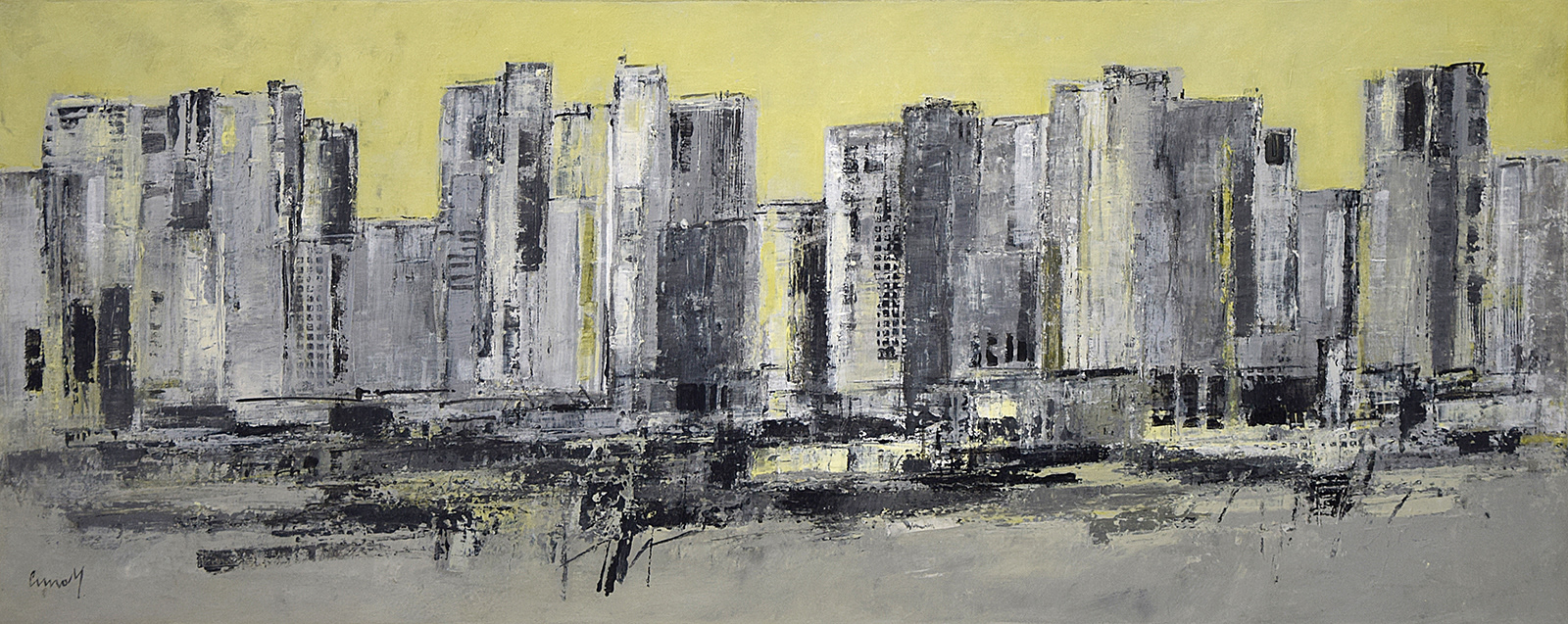 Skyline | Leinwand | 120 x 50 cm