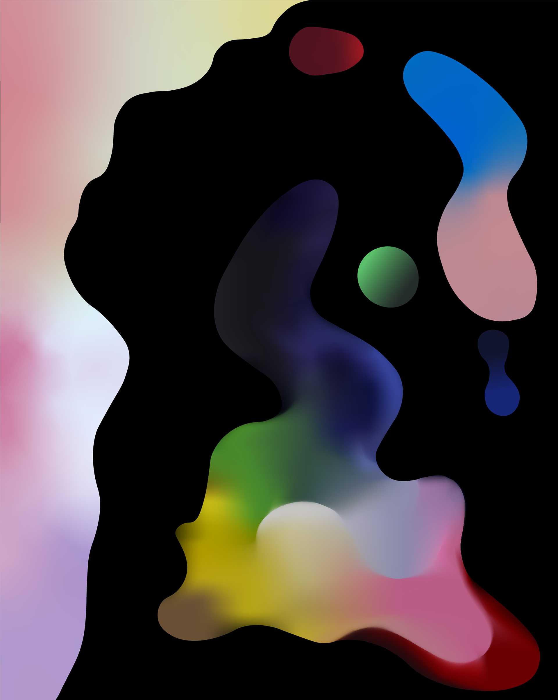 Painting recreated using gradient tools