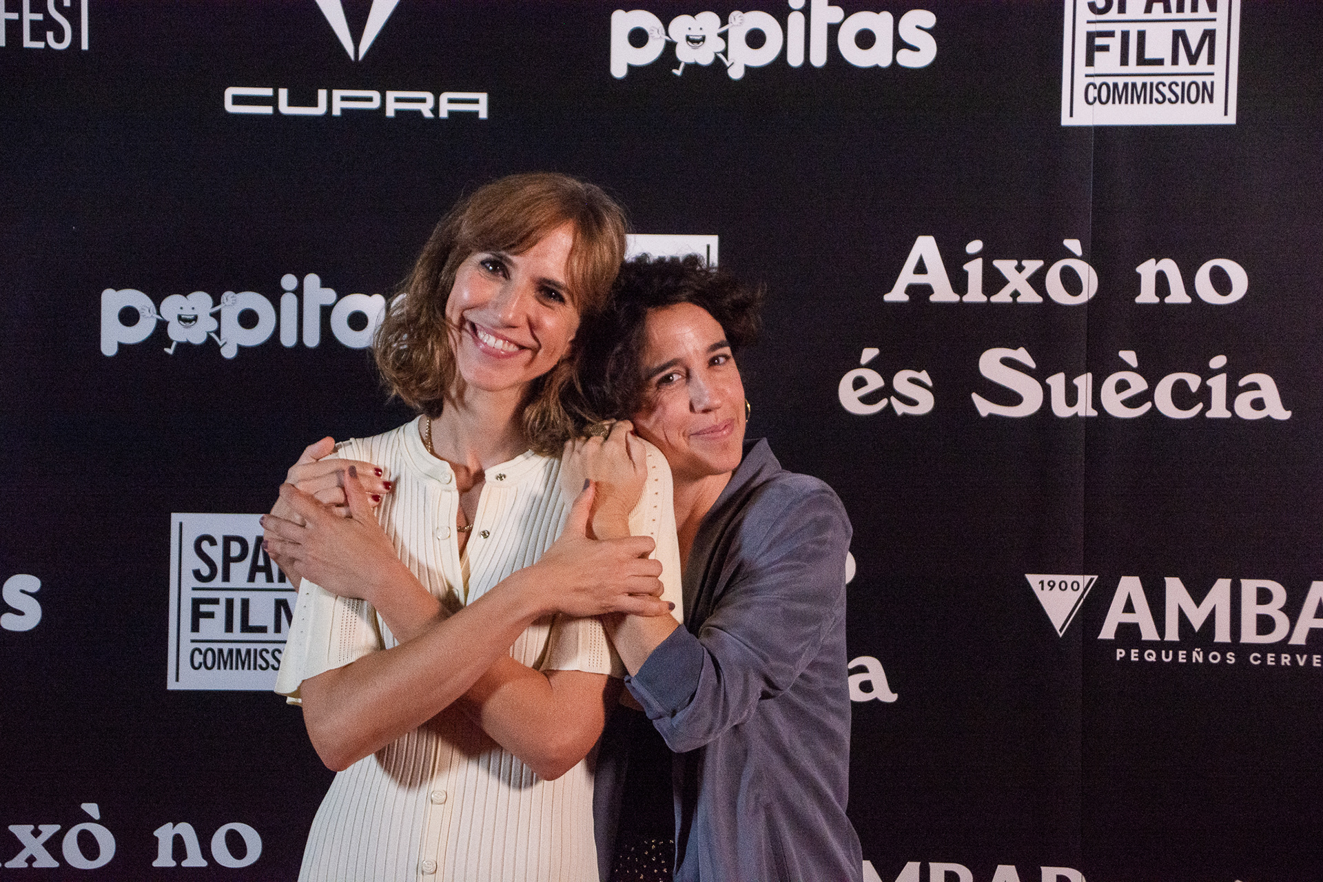 Aina Clotet, Mar Coll - Premiere "Això no és Suècia" - Serielizados Fest