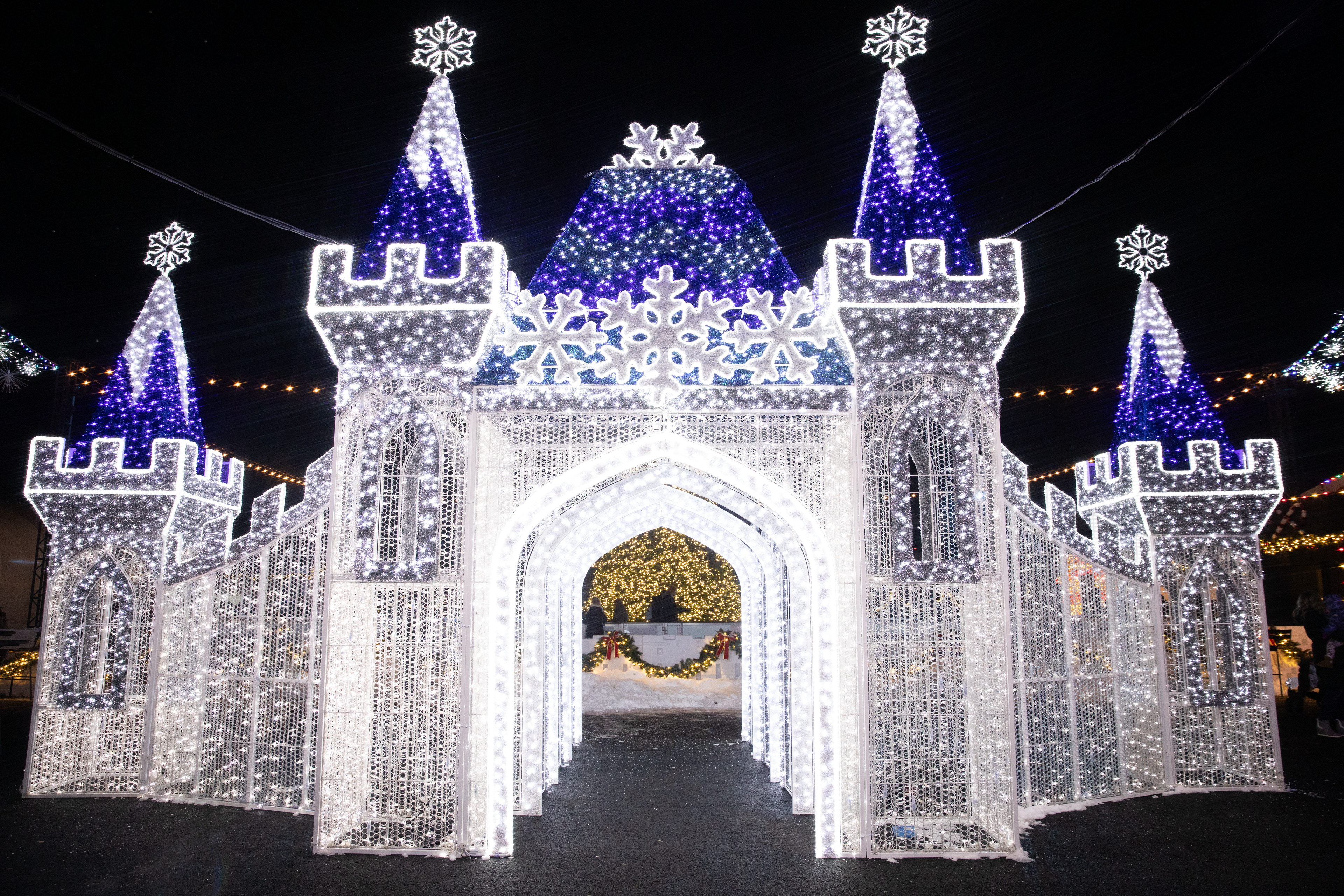 Winter fest Ice castle 